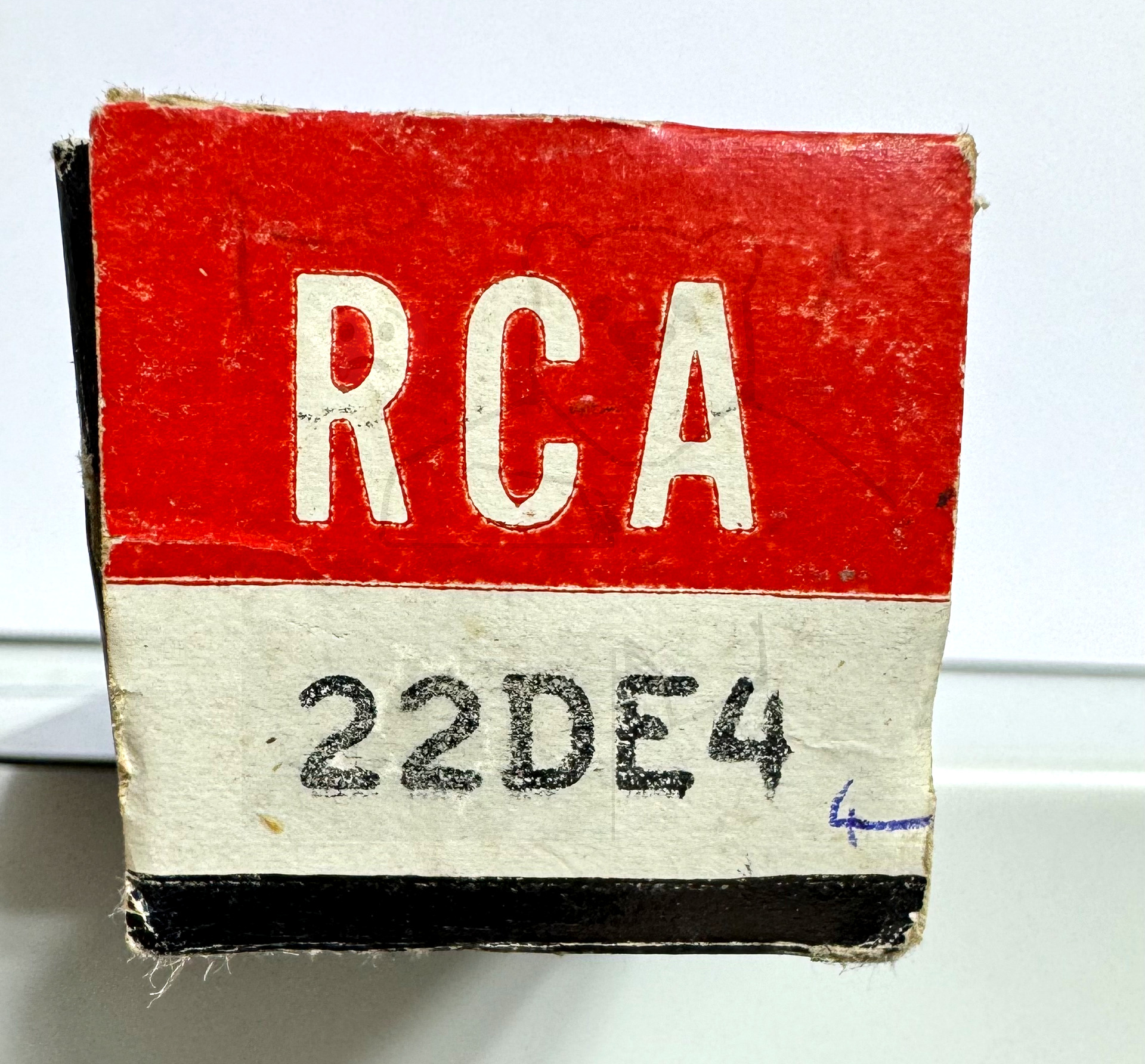 Röhre 22DE4 #7655 Verpackung Bild 2