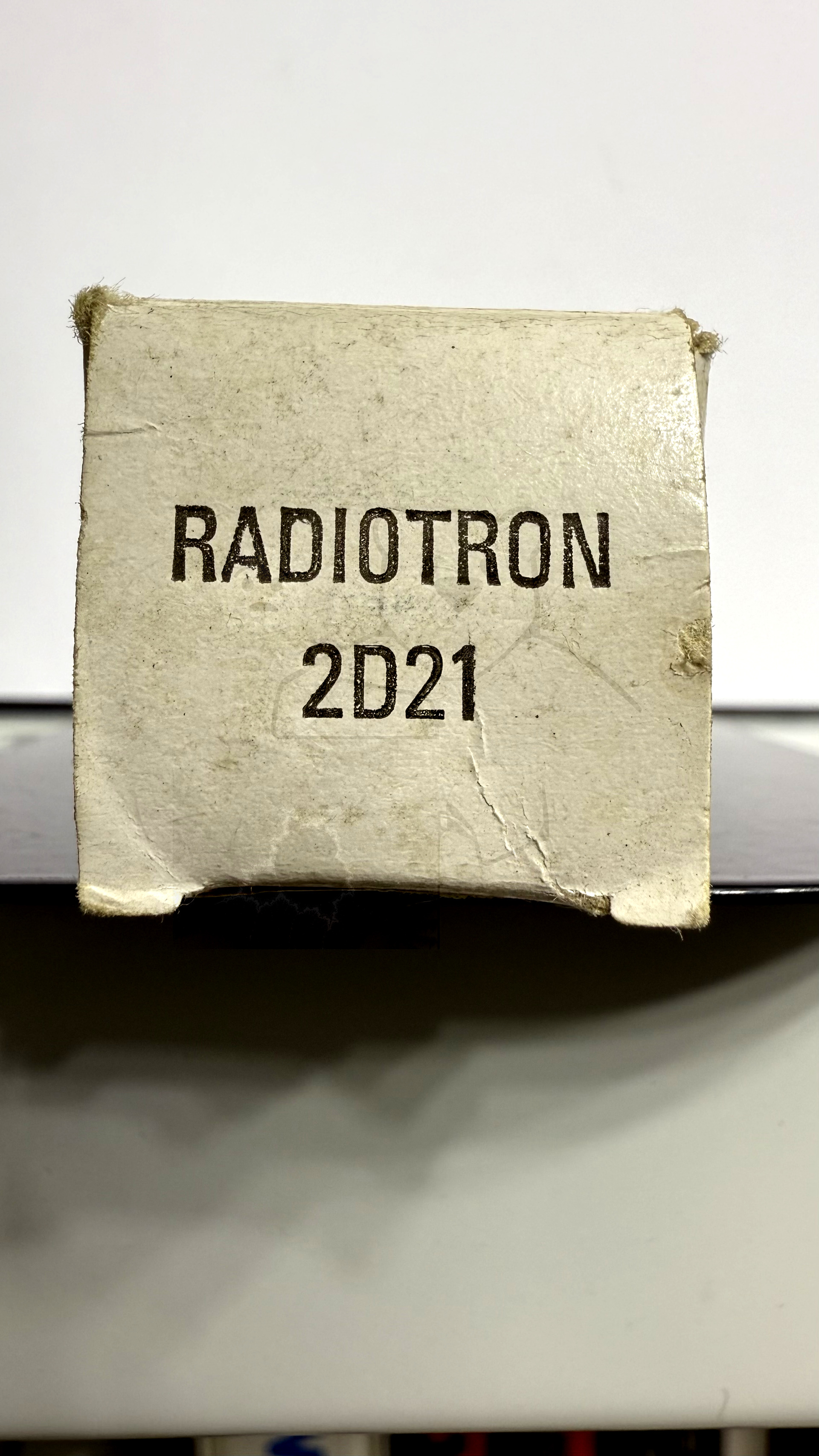 Röhre 2D21 #4346 Verpackung Bild 1