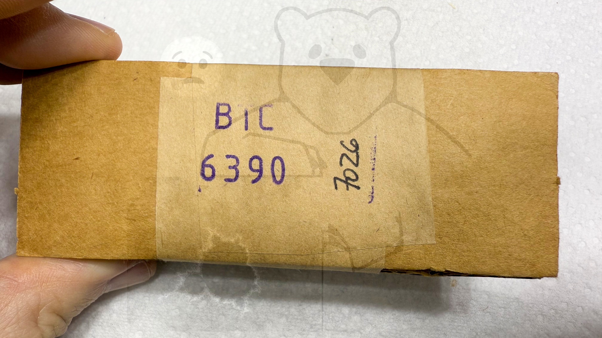 Röhre 6390 #4789 Verpackung Bild 2