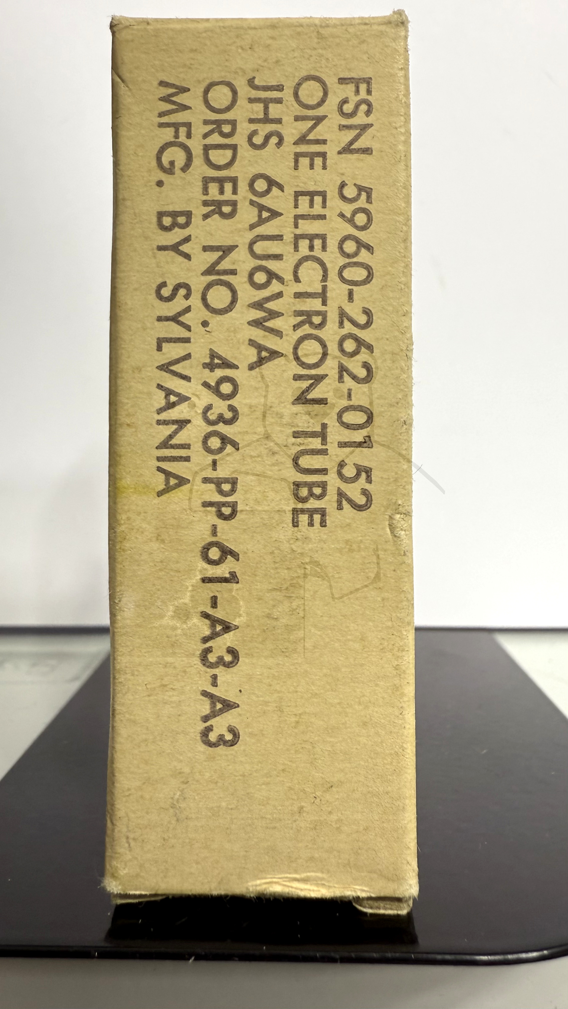 Röhre 6AU6WA #3347 Verpackung Bild 1