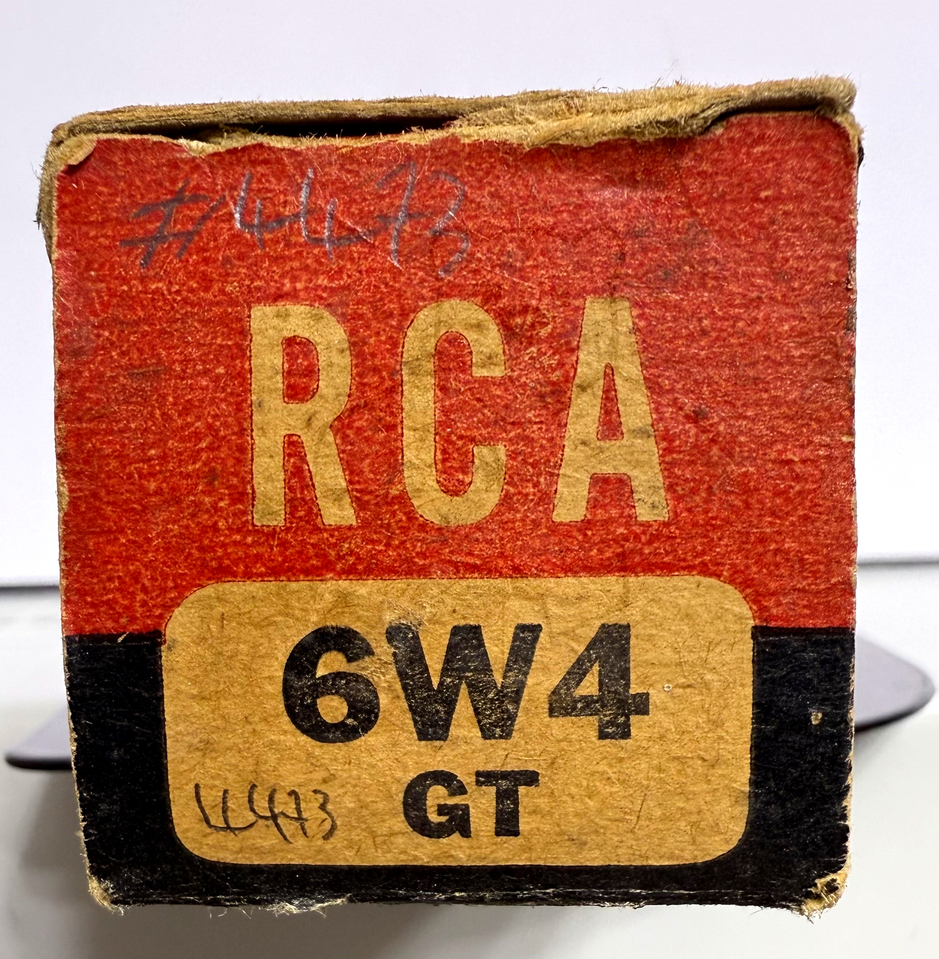 Röhre 6W4GT #4473 Verpackung Bild 6