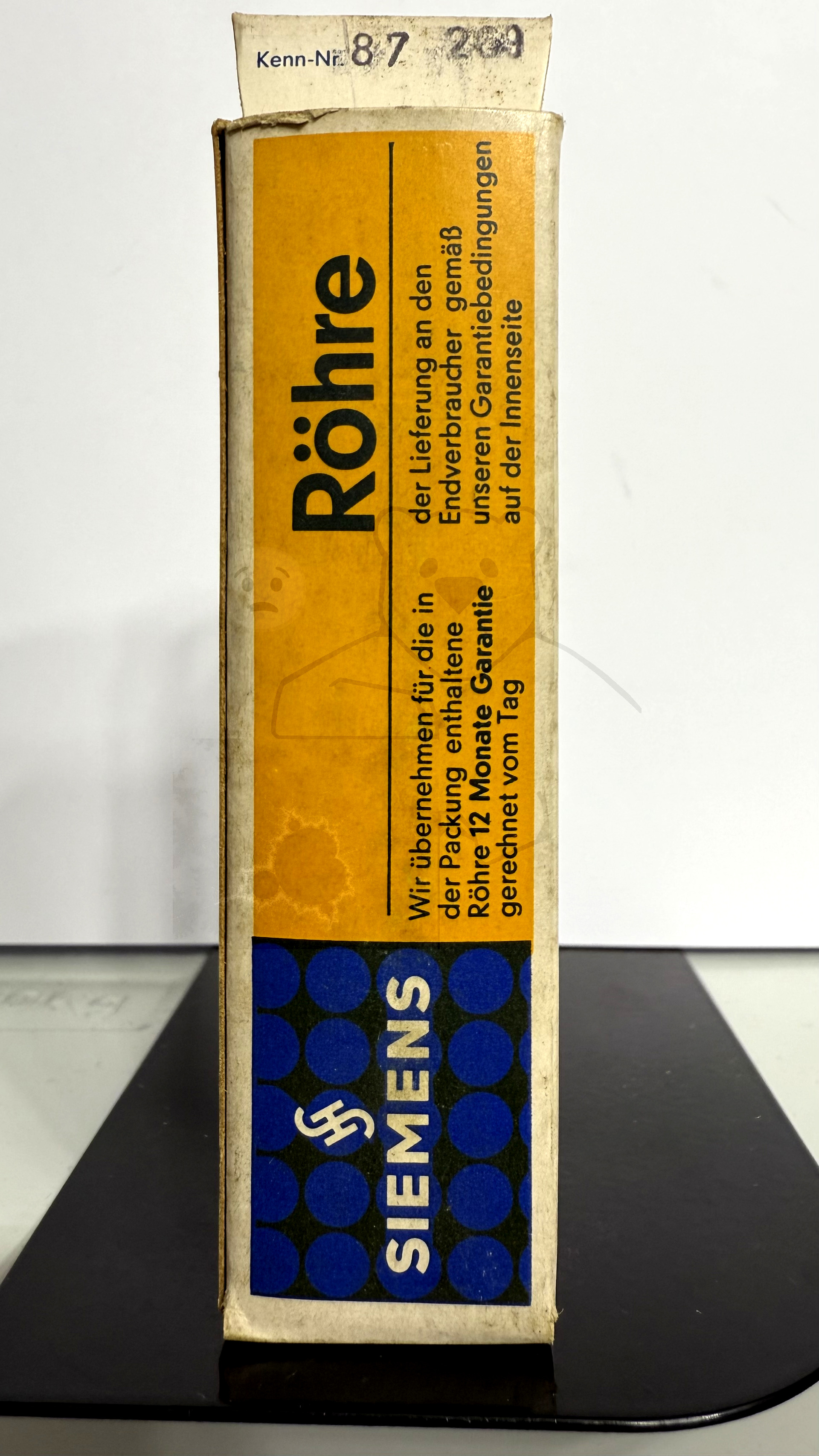 Röhre 85A2 #4270 Verpackung Bild 1