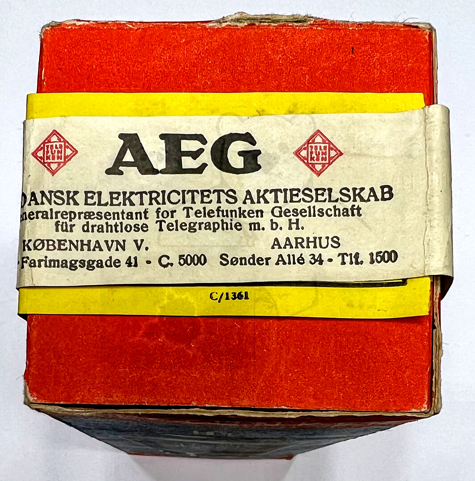 Röhre AD1-350 #6947 Verpackung Bild 1