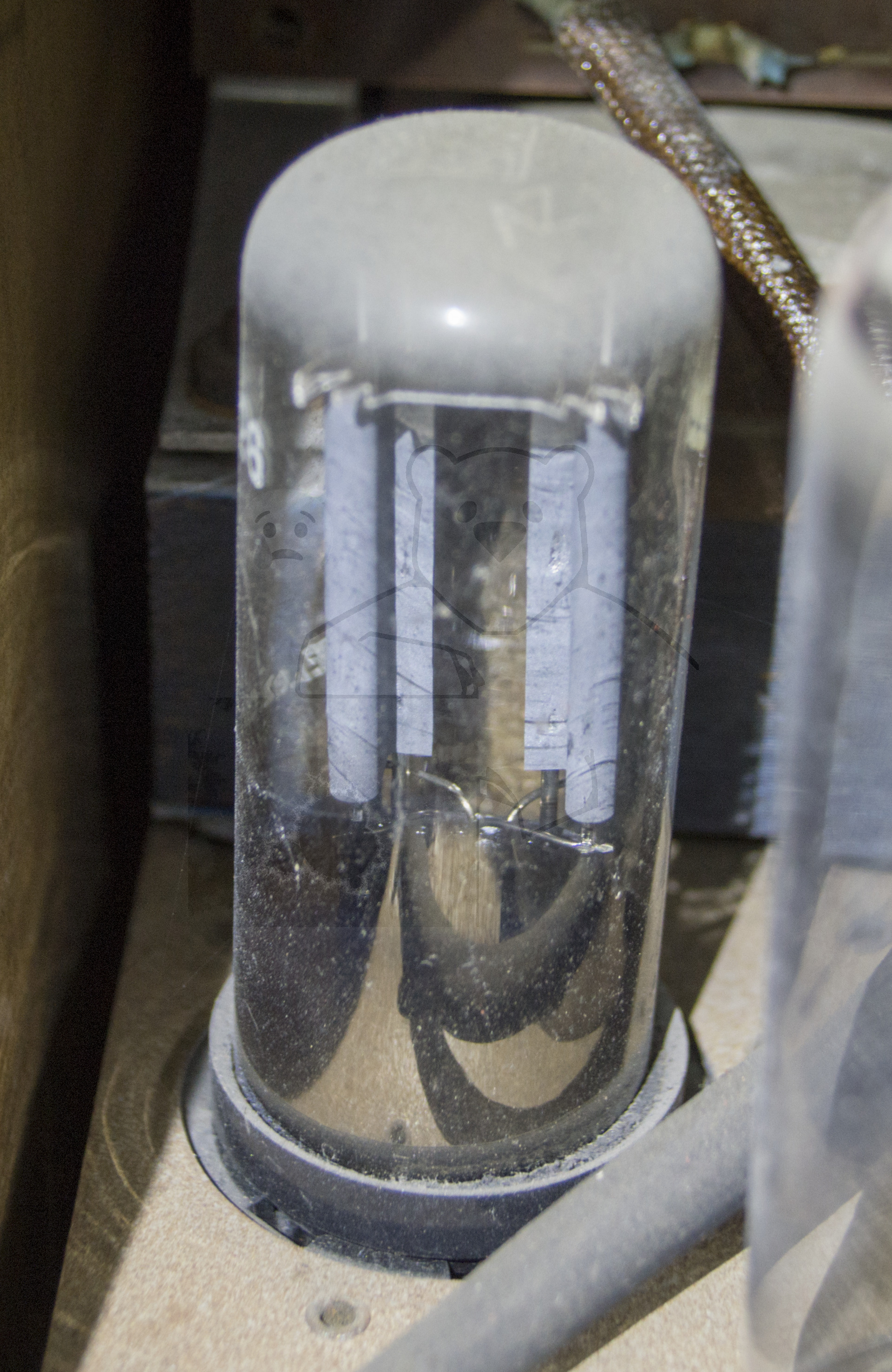 Röhre AZ1 #6248 Bild 1, Verbaut in einem 'Telefunken 776 GWK'