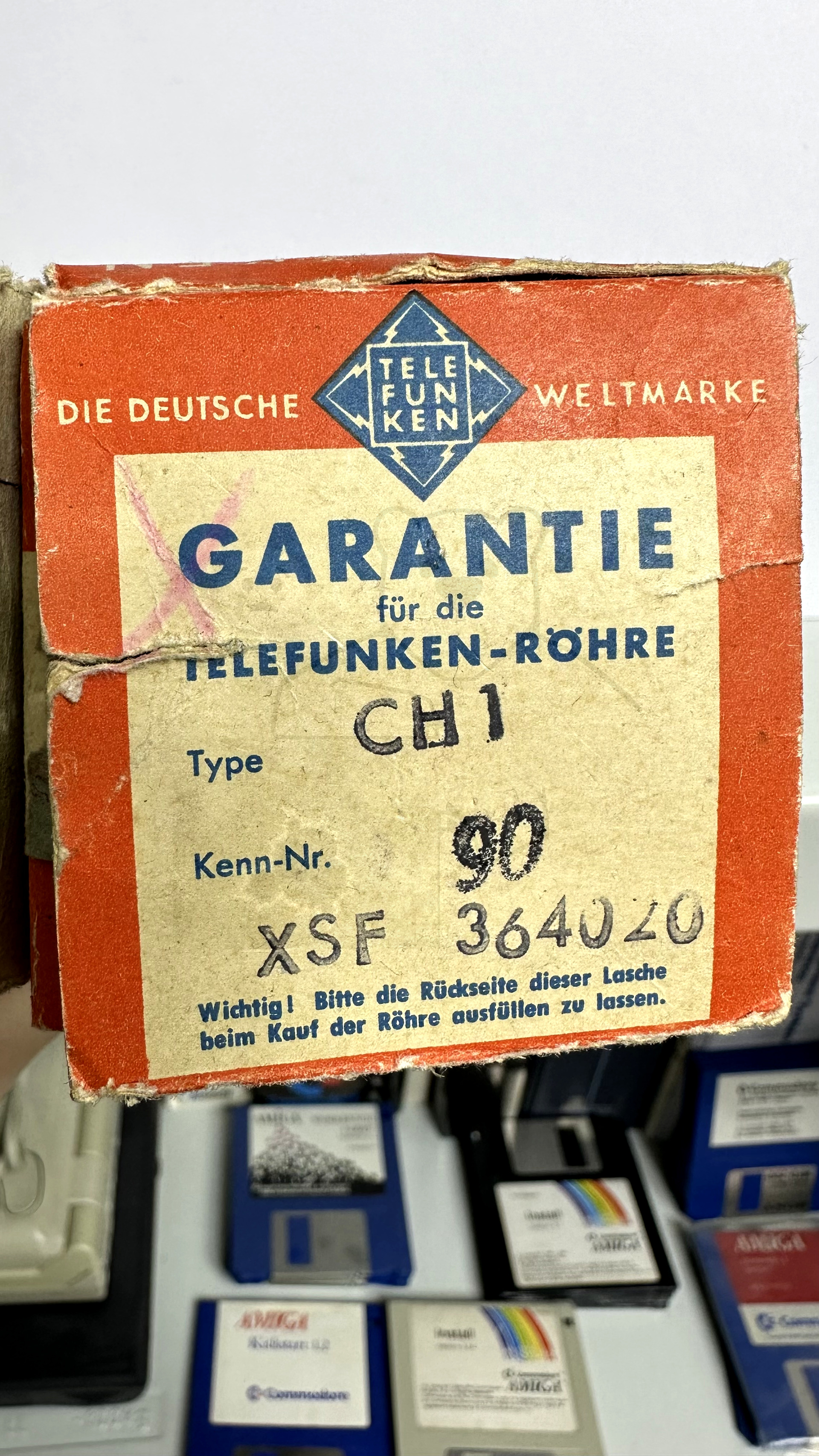 Röhre CH1 #5888 Verpackung Bild 4