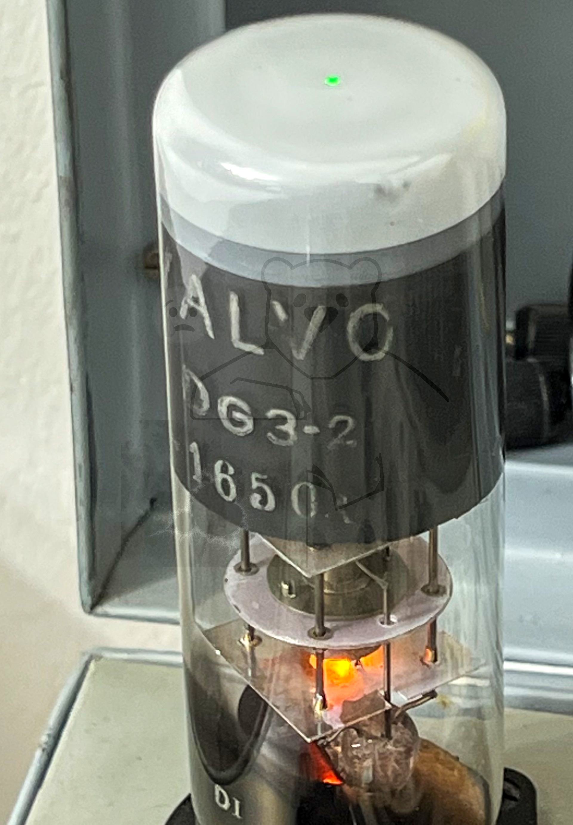 Röhre DG3-2 #6413 Bild 0 In Betrieb