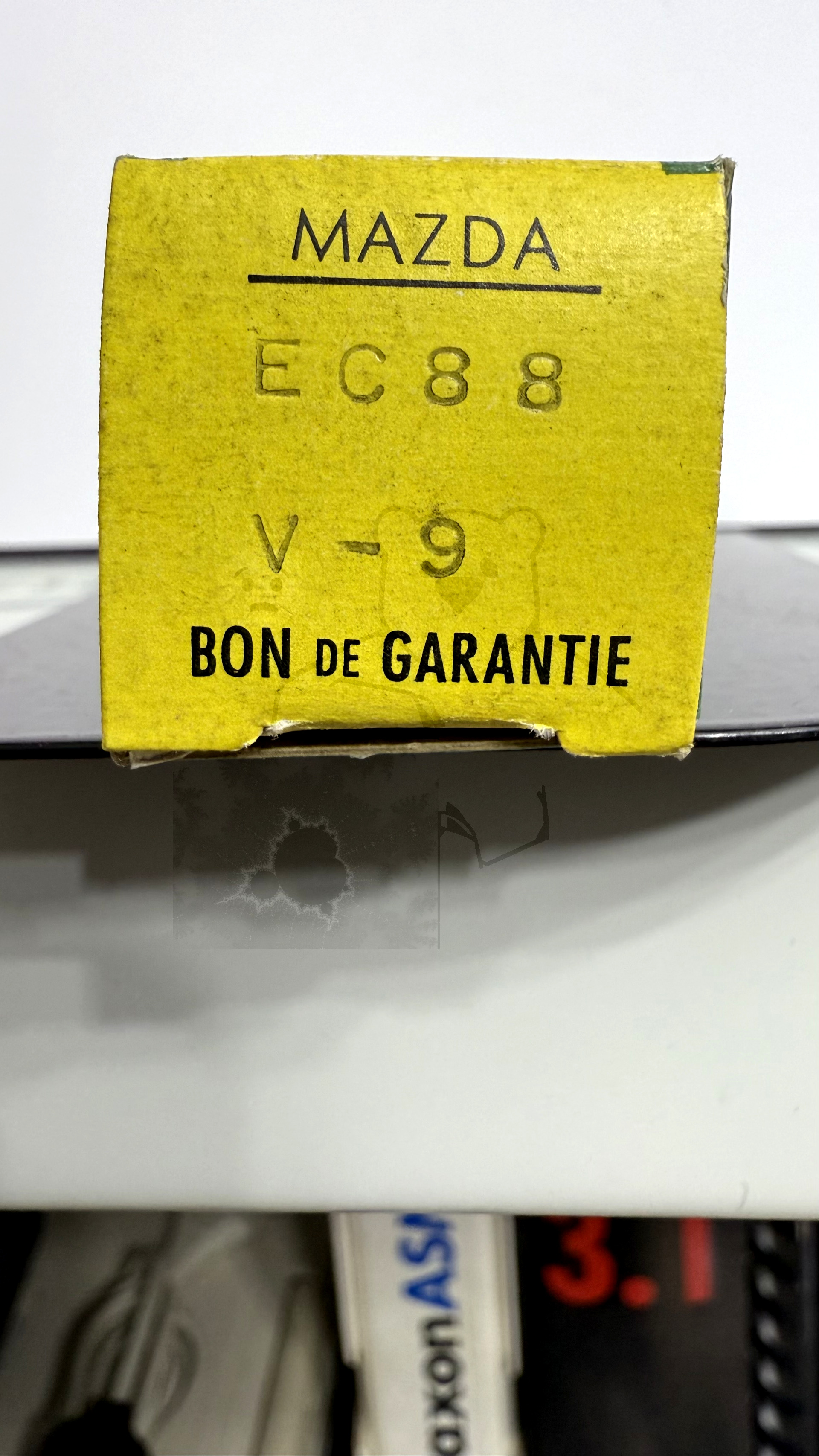 Röhre EC88 #7188 Verpackung Bild 3