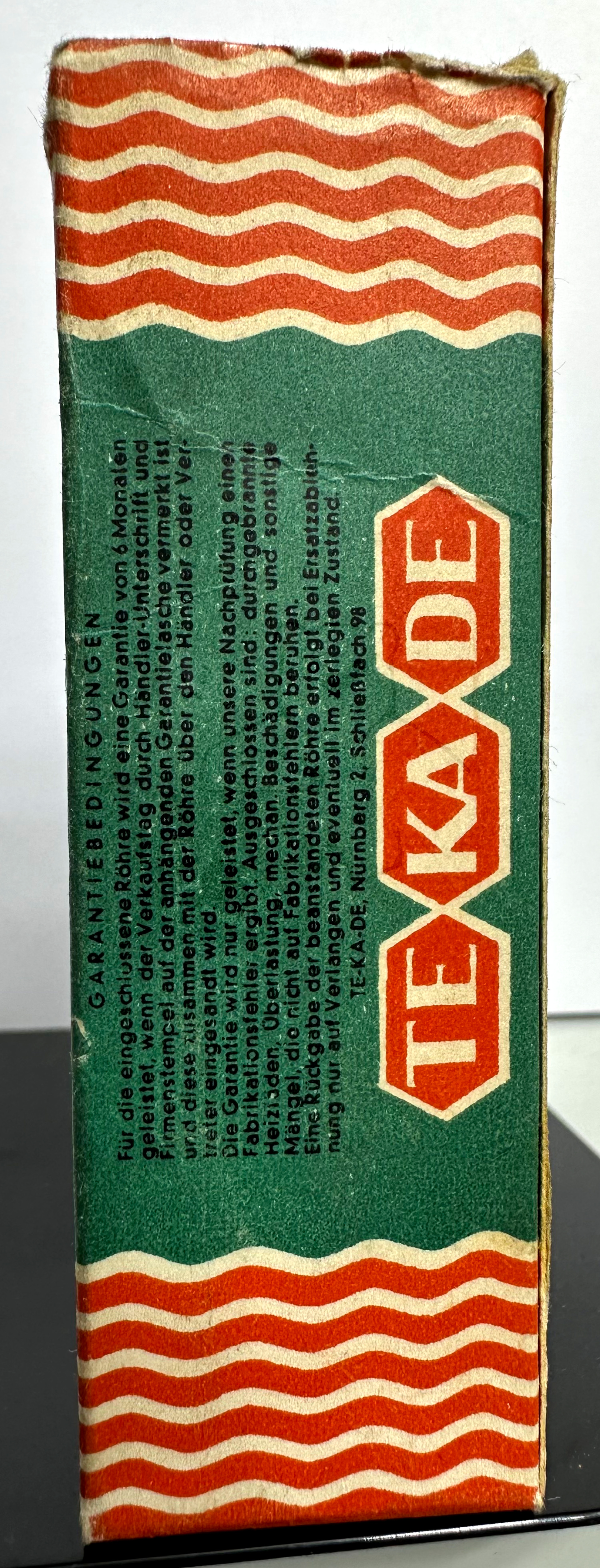 Röhre ECC40 #5986 Verpackung Bild 3