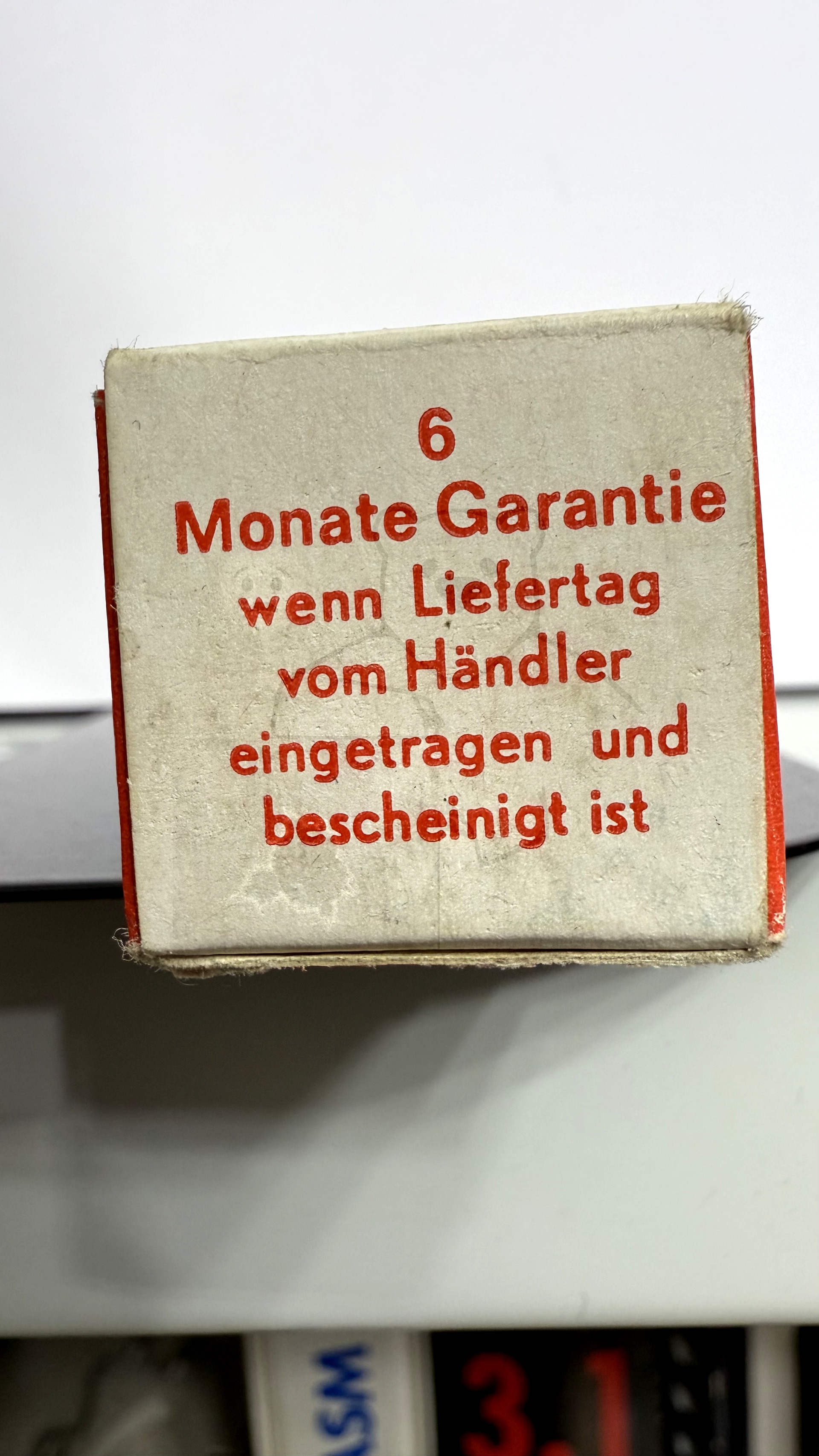 Röhre ECH81 #7075 Verpackung Bild 5