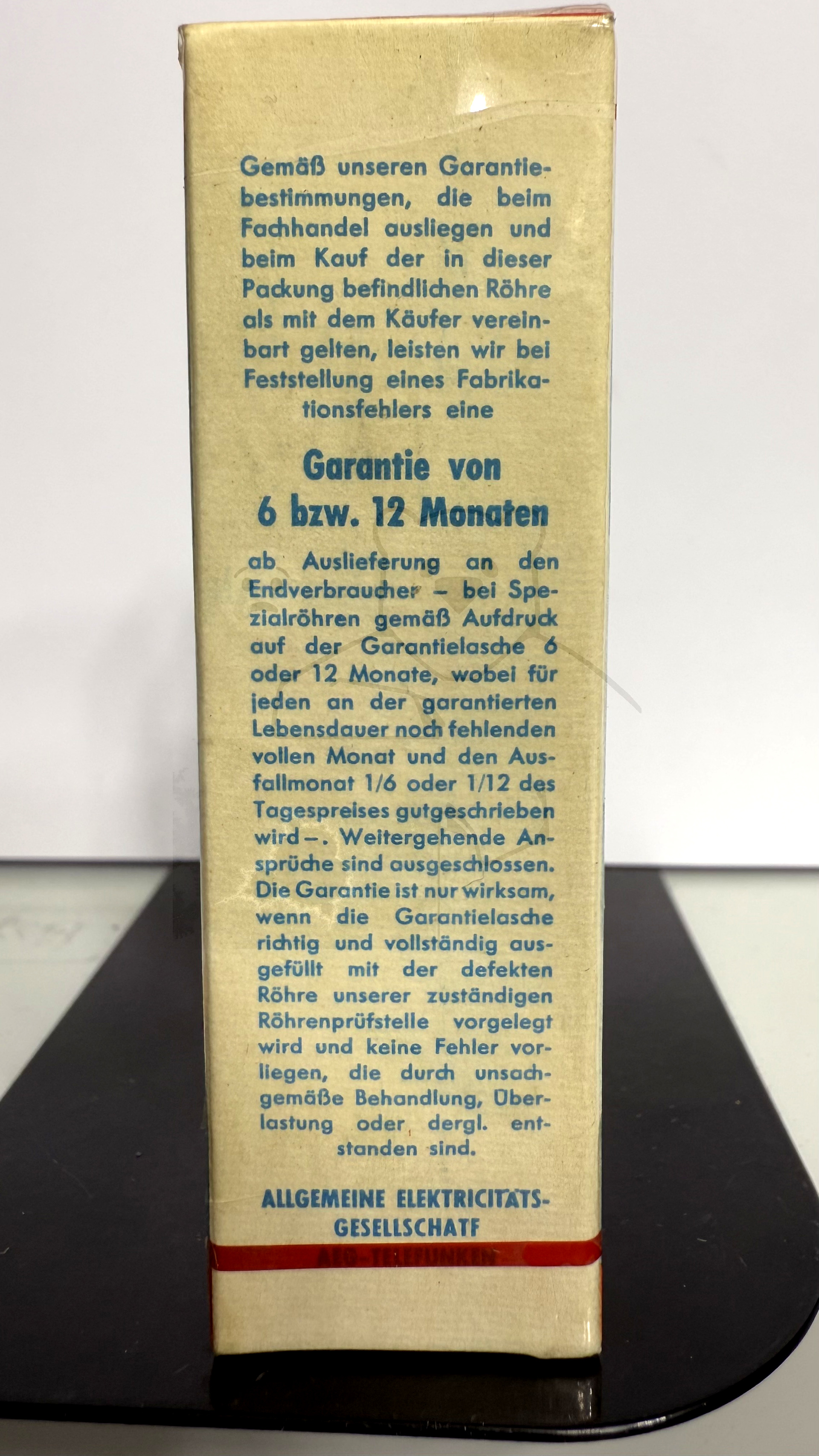Röhre ECL113 #5964 Verpackung Bild 3