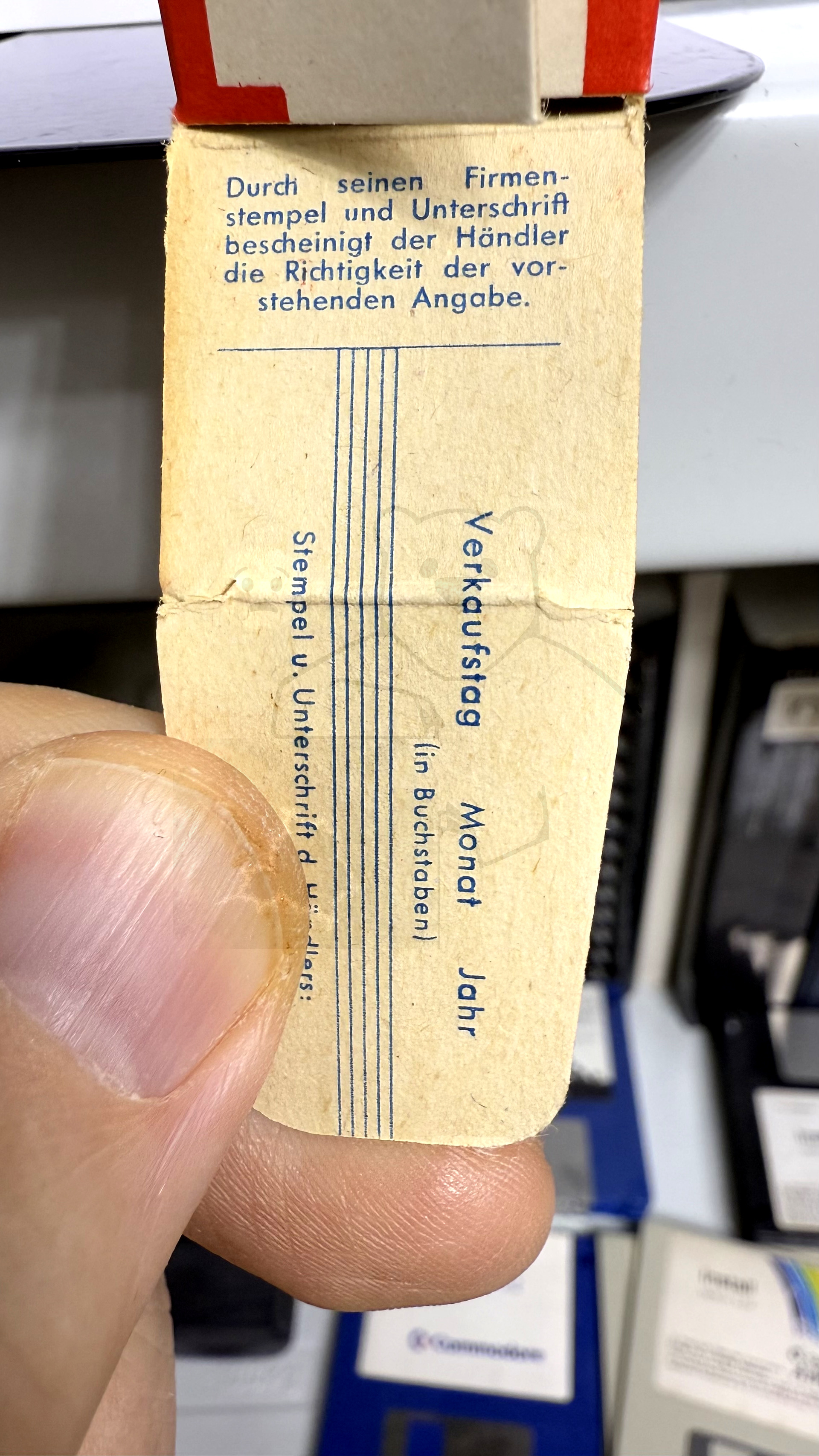 Röhre ECL80 #5955 Verpackung Bild 1