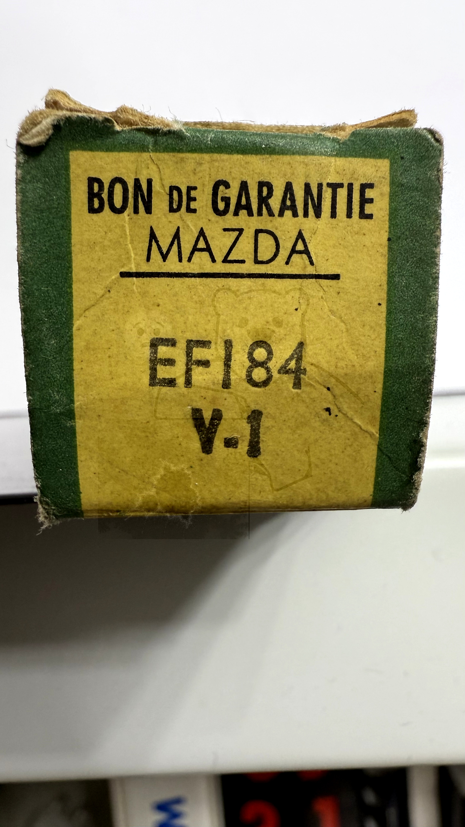 Röhre EF184 #7054 Verpackung Bild 3