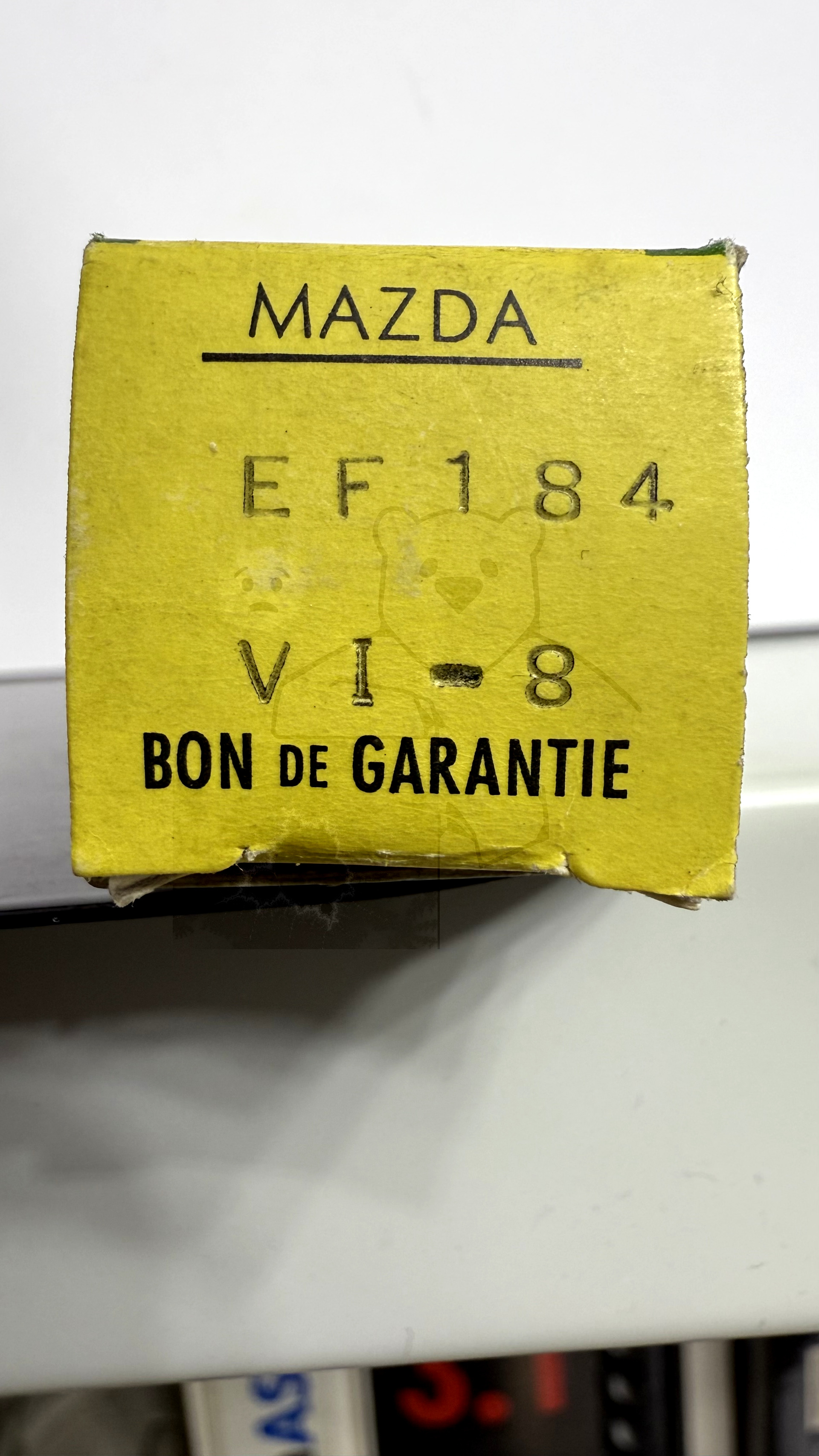 Röhre EF184 #7056 Verpackung Bild 3