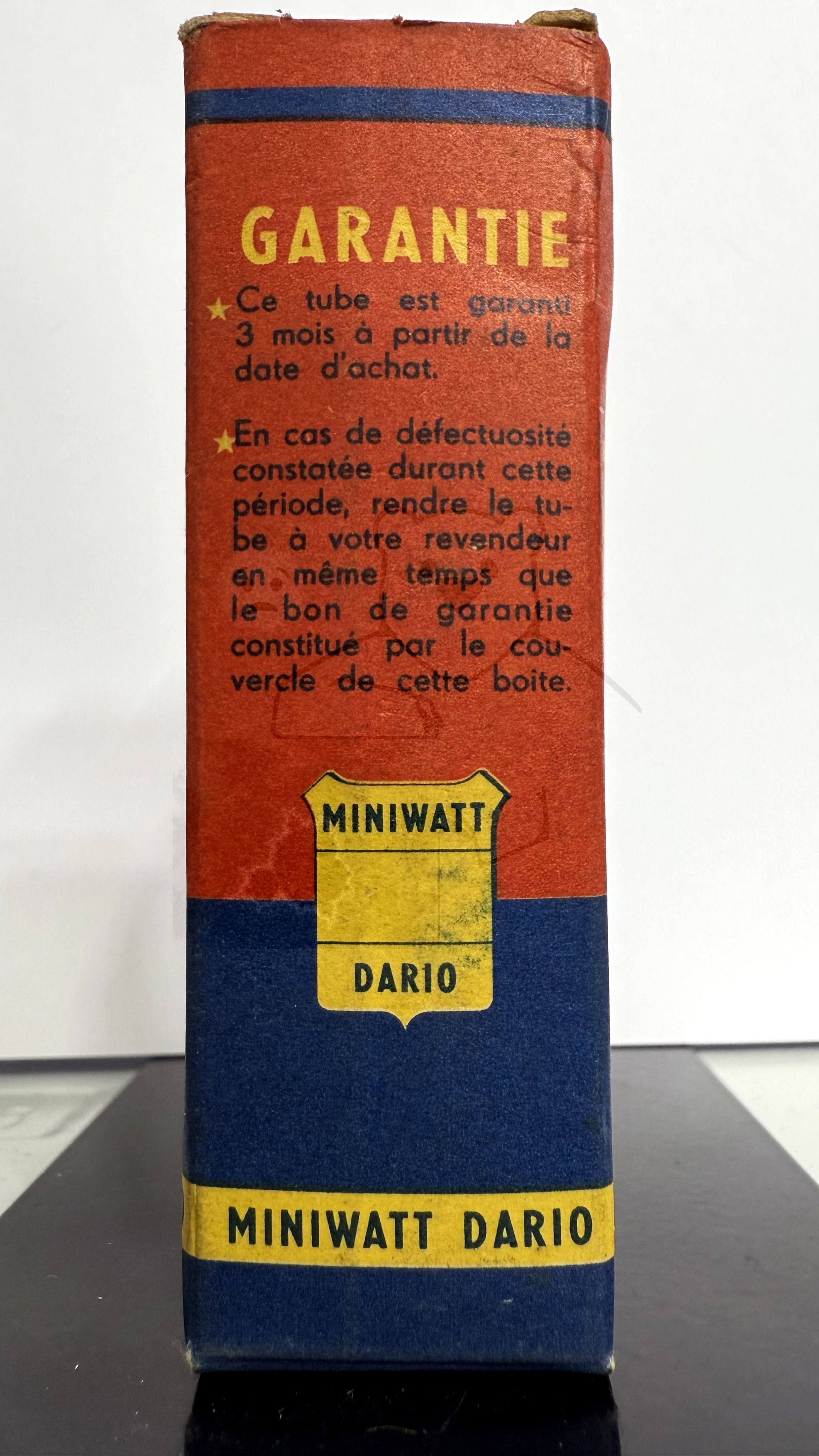 Röhre EF184 #7066 Verpackung Bild 2