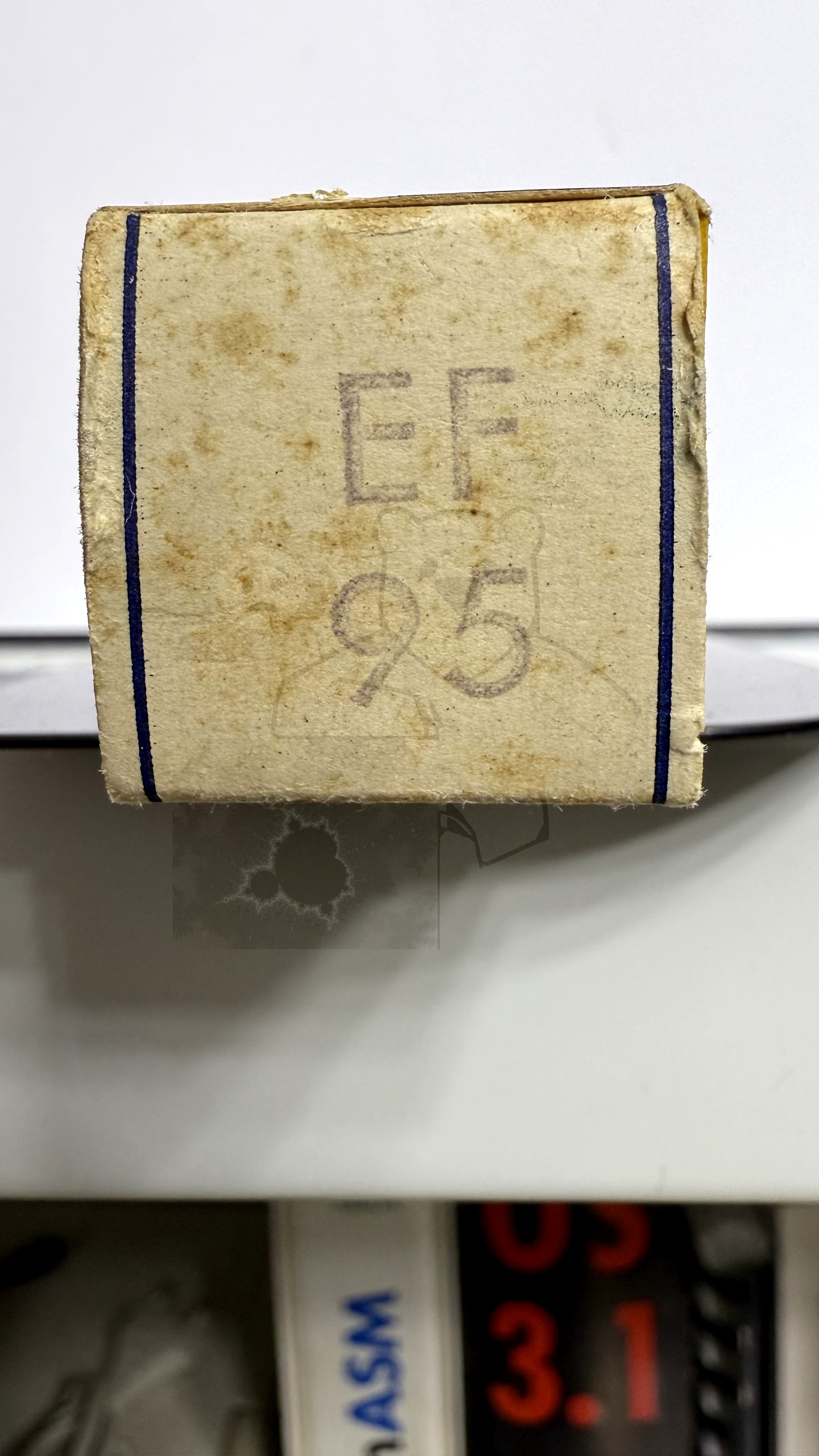 Röhre EF95 #4043 Verpackung Bild 2