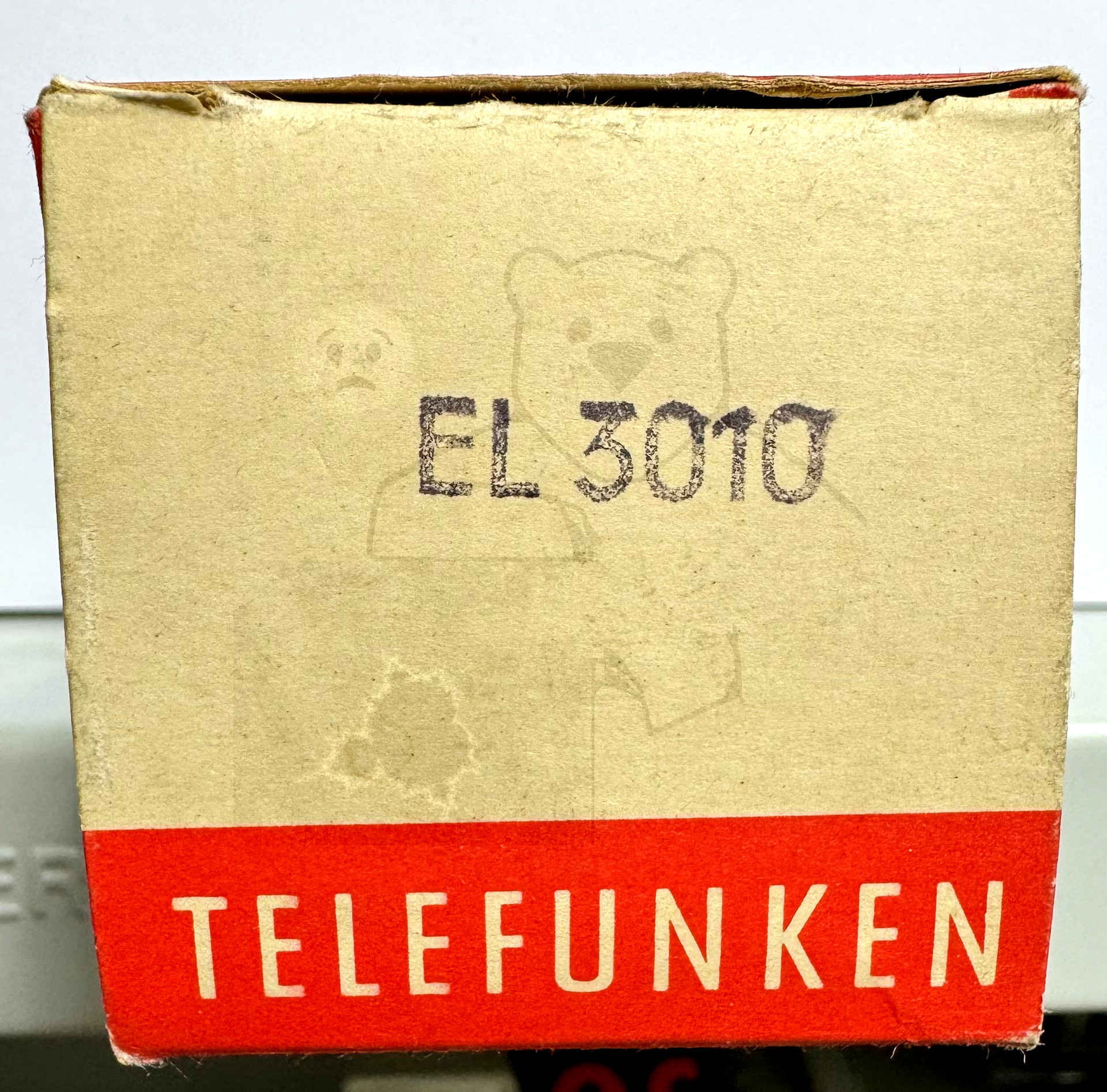 Röhre EL3010 #7672 Verpackung Bild 3