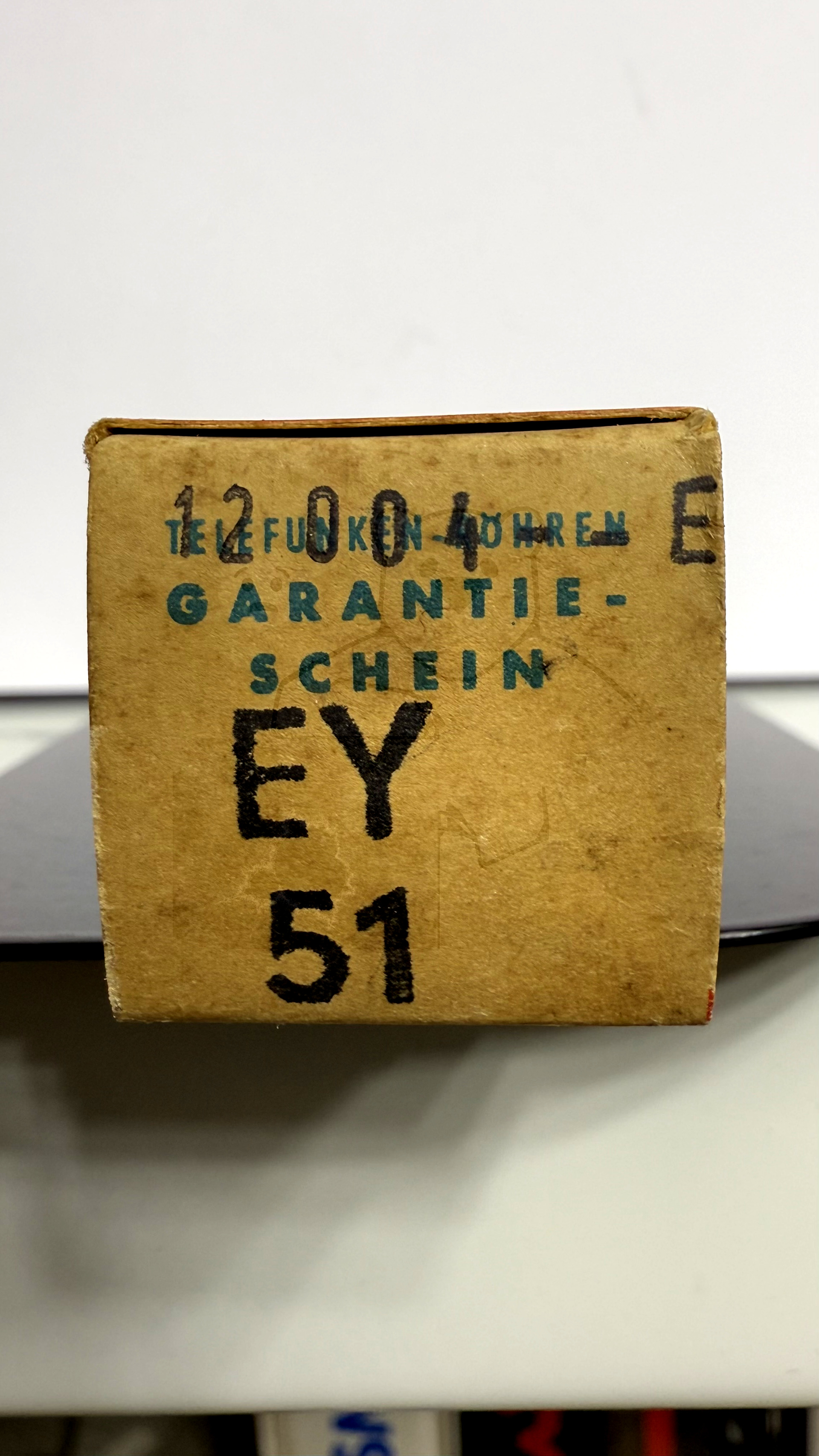 Röhre EY51 #6128 Verpackung Bild 4