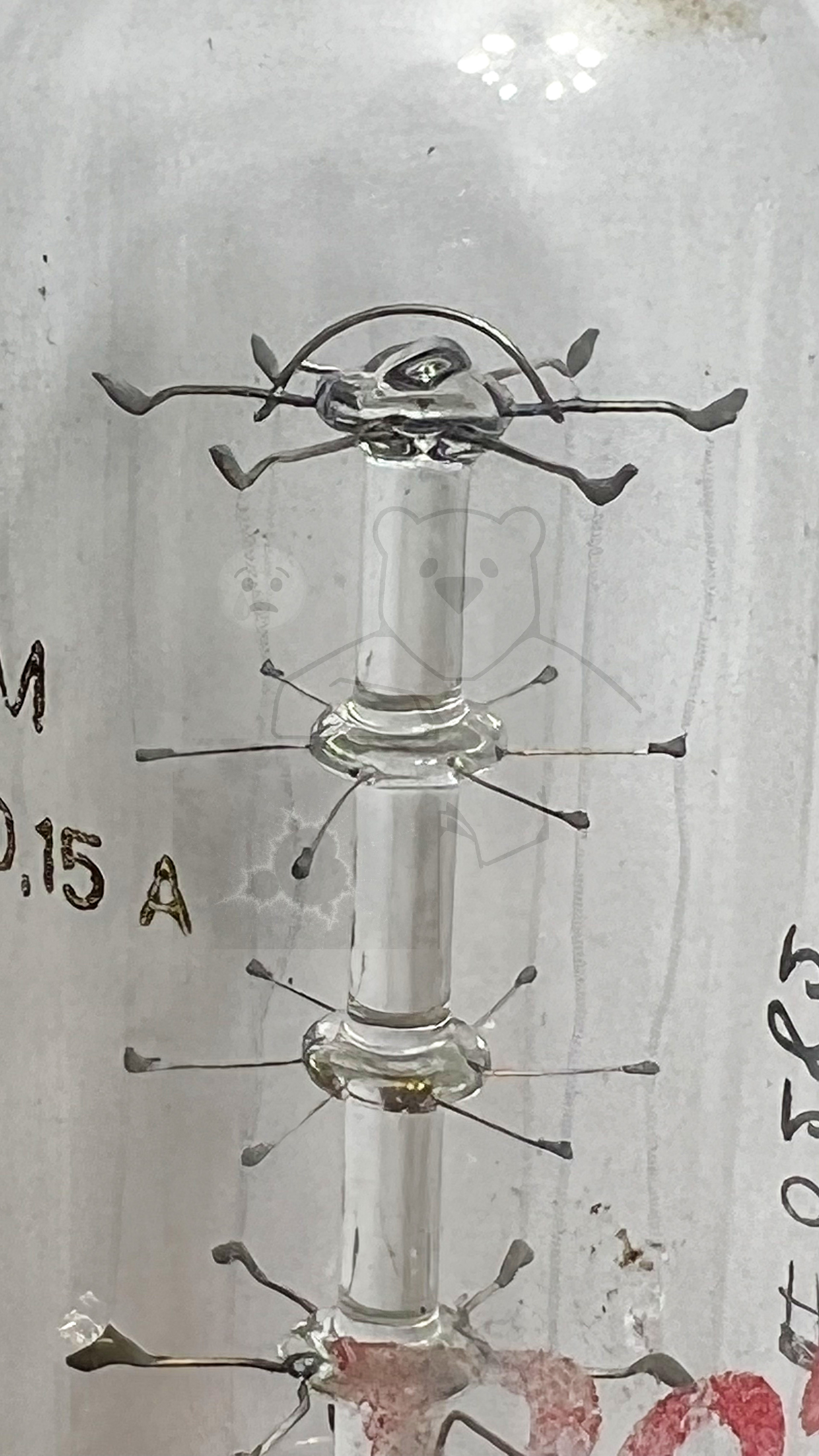 Röhre Eisen-Wasserstoff Widerstand 85-255V 0,15A #0282 Bild 4