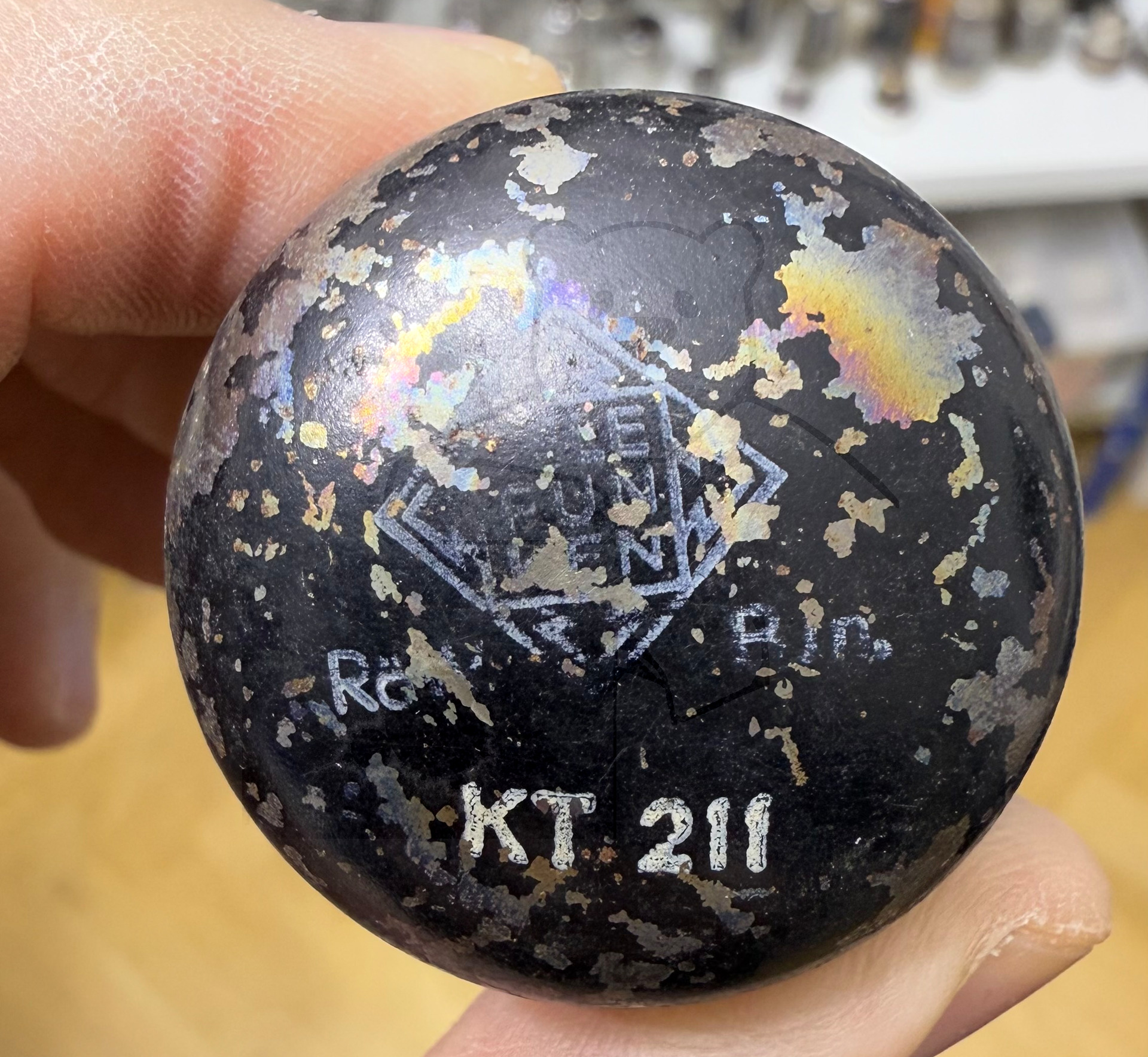 Röhre KT211 (Stahlröhrensockel, 8pol) #7478 Bild 3