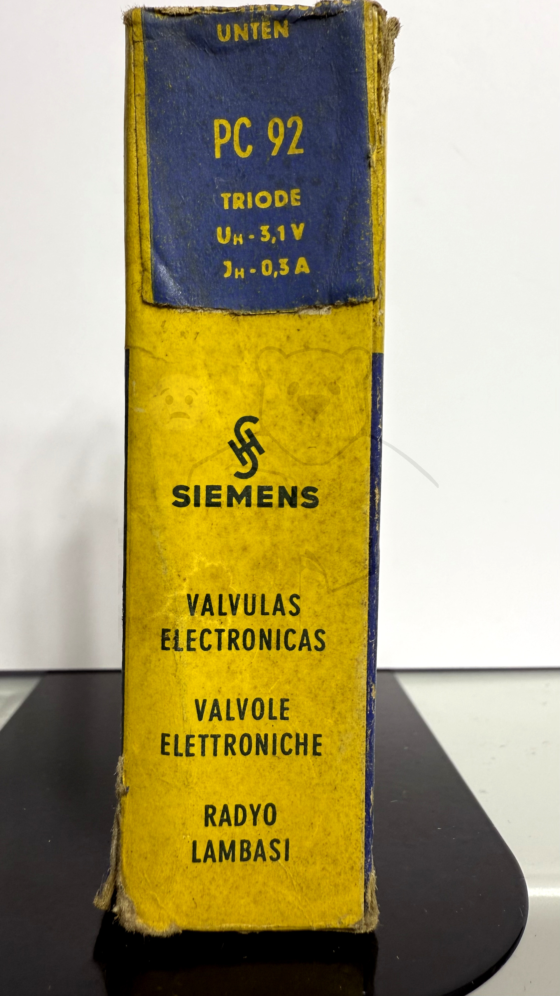Röhre PC92 #4266 Verpackung Bild 3
