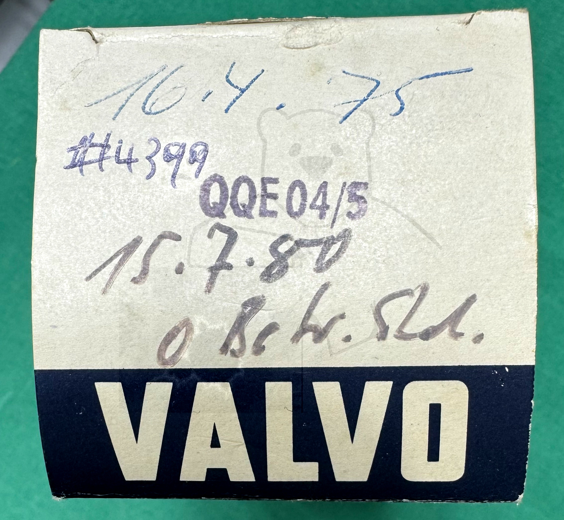 Röhre QQE04-5 #4398 Verpackung Bild 2