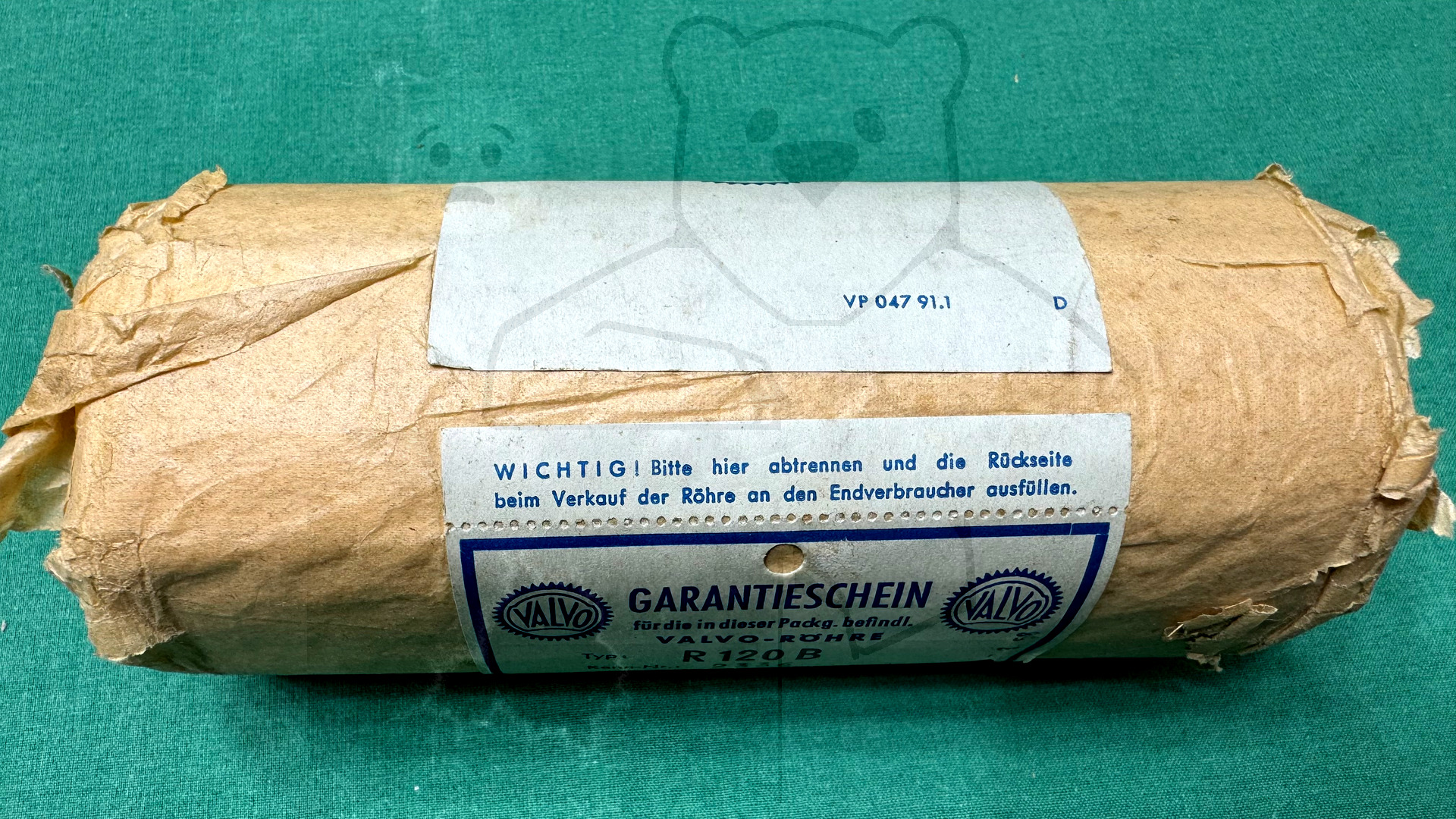 Röhre R120B #4812 Verpackung Bild 2