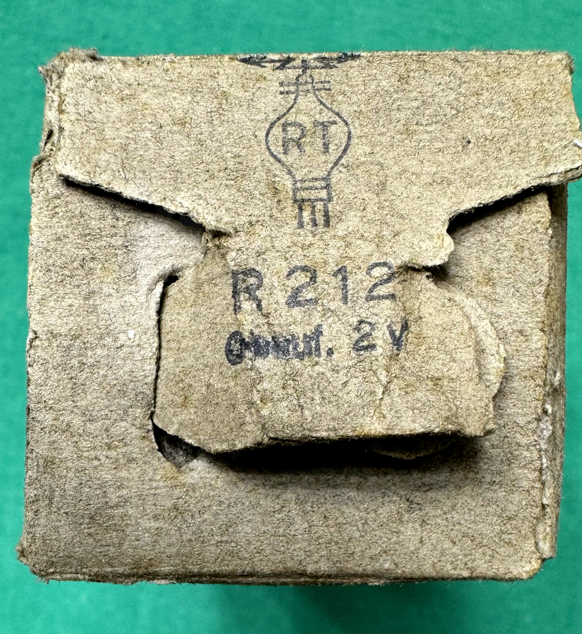 Röhre R212 #6450 Verpackung Bild 2