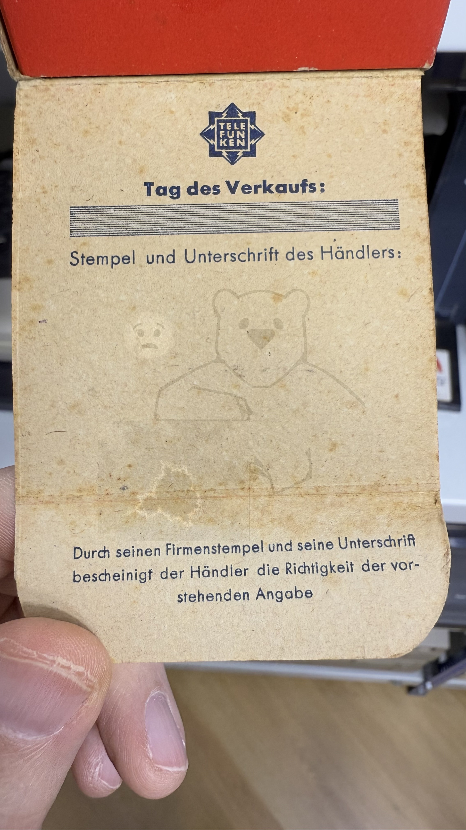 Röhre RENS1274 #0019 Verpackung Bild 1