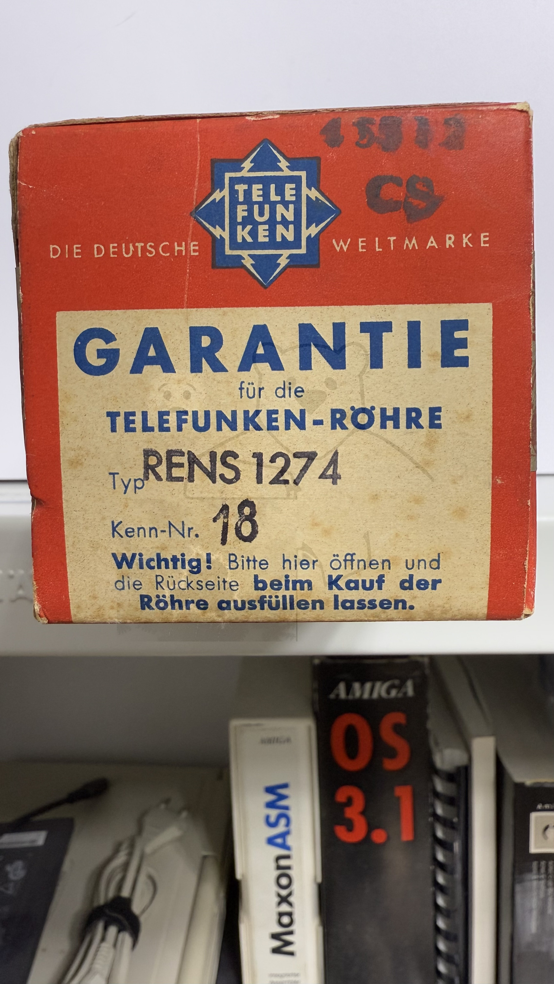 Röhre RENS1274 #0019 Verpackung Bild 3