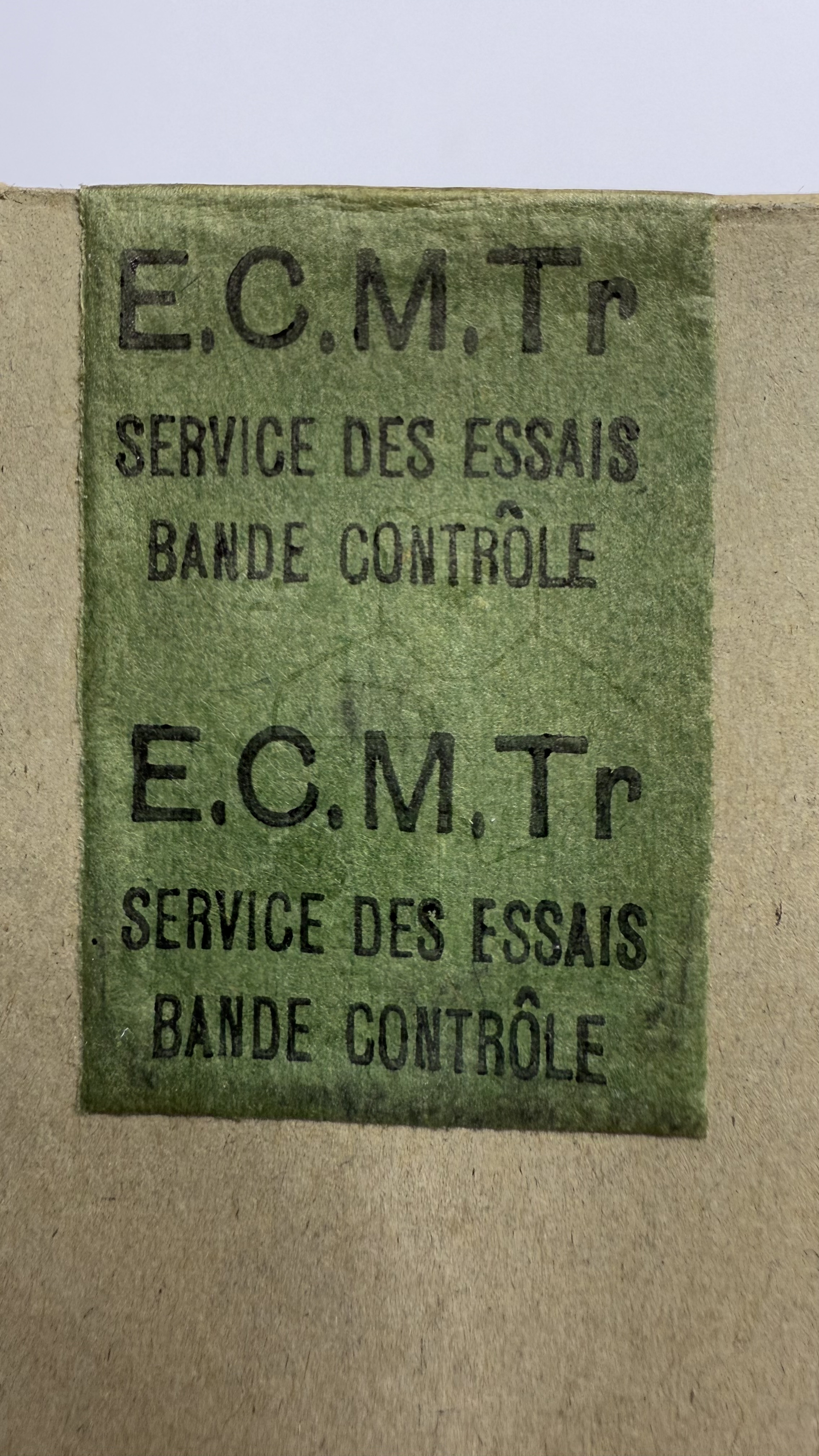 Röhre TM2 #6883 Verpackung Bild 2