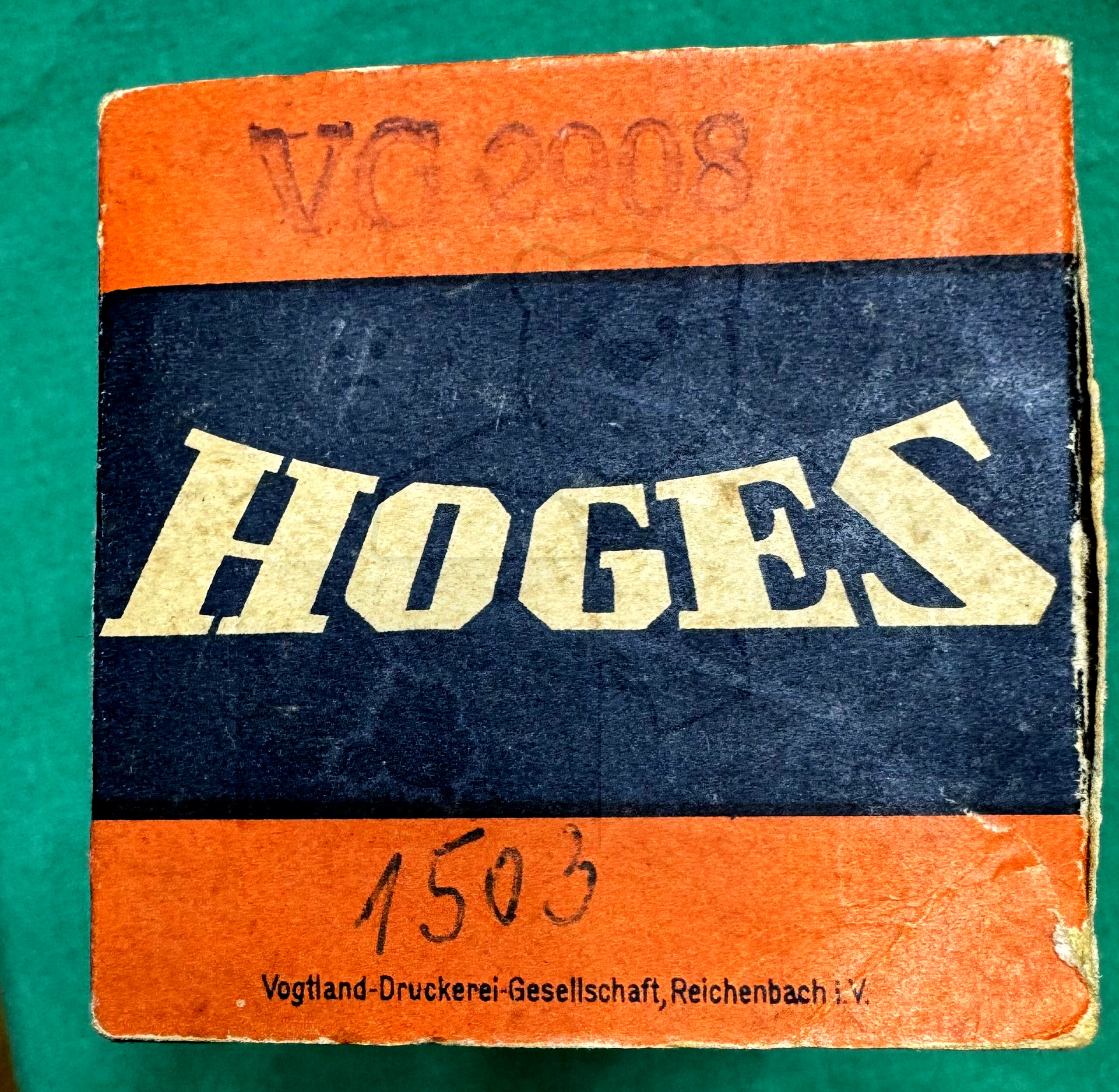 Röhre VG2908 #3511 Verpackung Bild 3