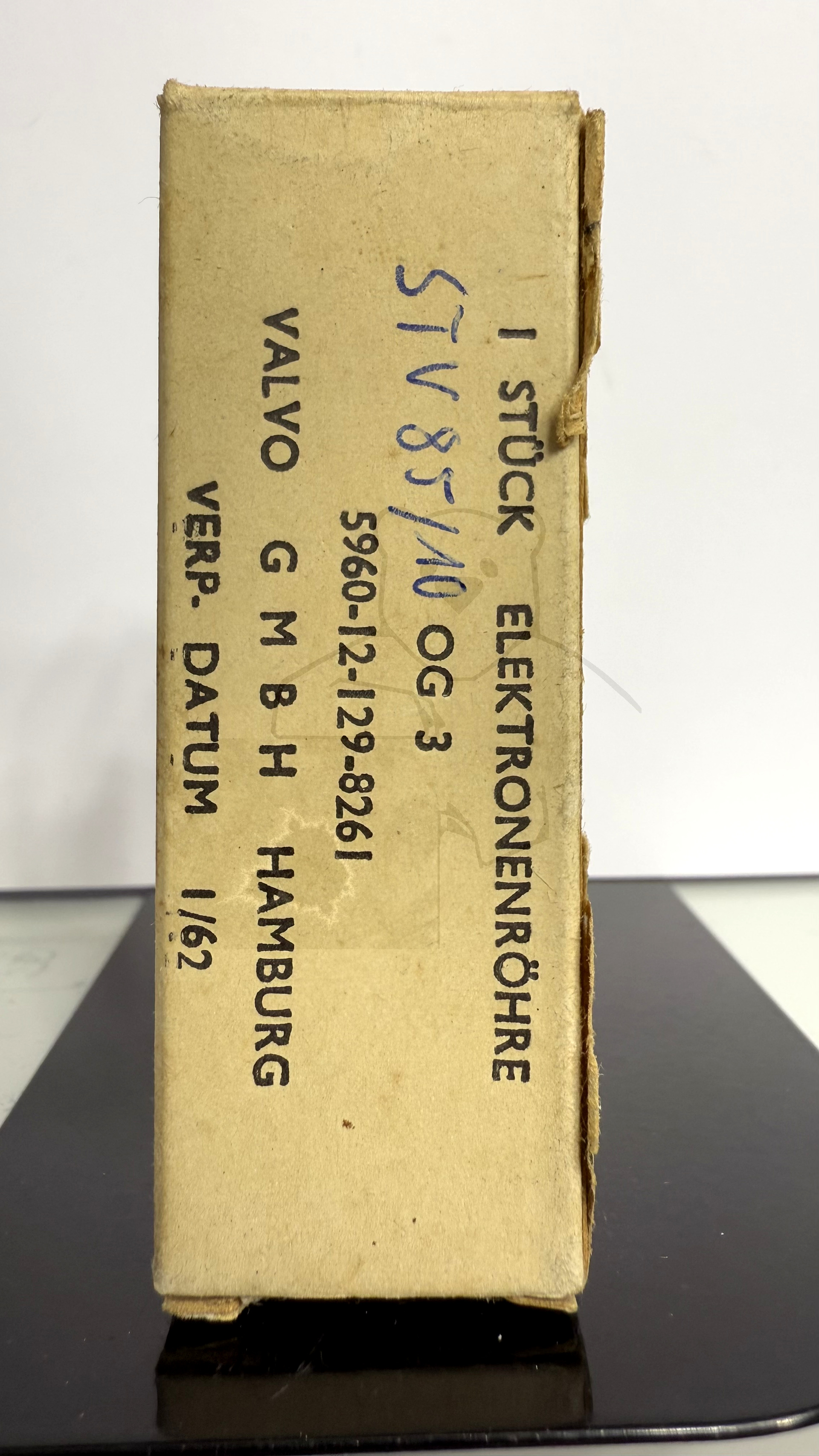 Röhre 0G3 #7965 Verpackung Bild 1