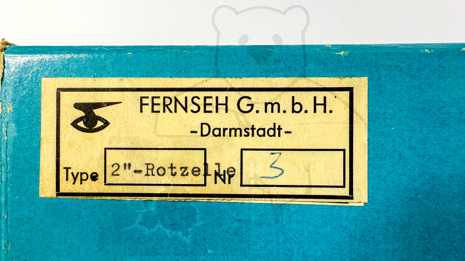 Röhre 2' Rotzelle Nr 3 #3218 Verpackung Bild 1