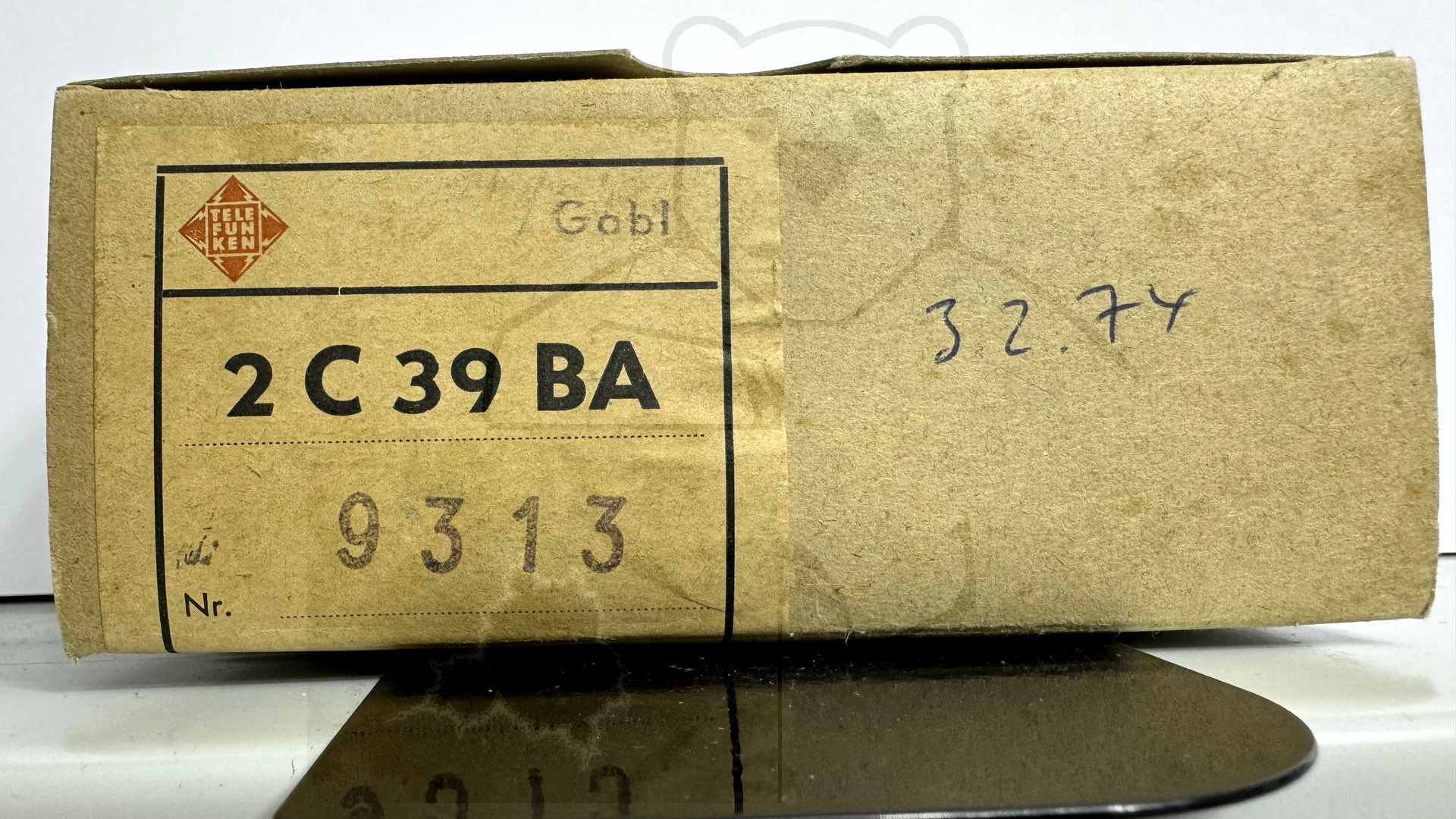 Röhre 2C39BA #4416 Verpackung Bild 1