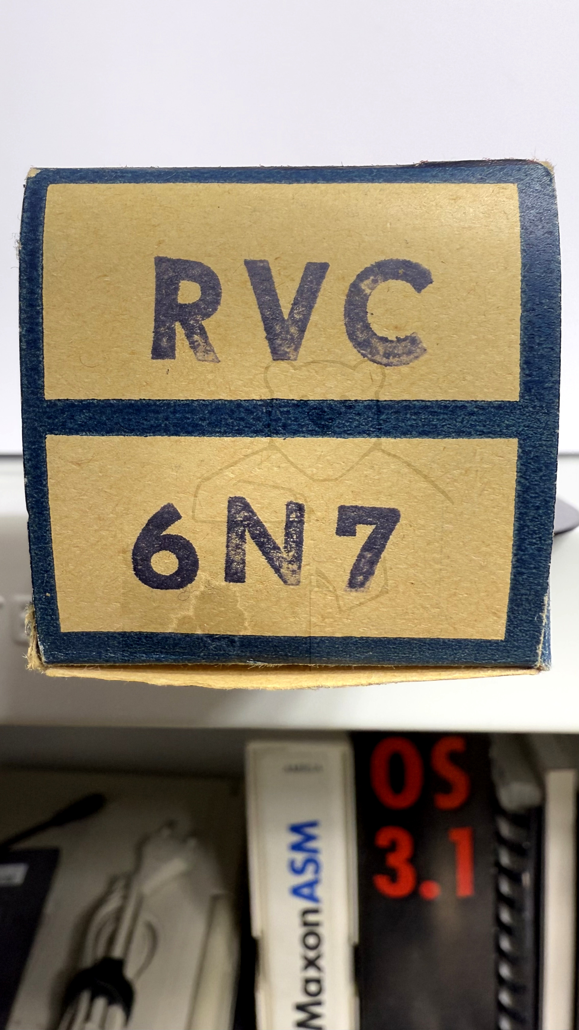 Röhre 6N7 #7850 Verpackung Bild 4
