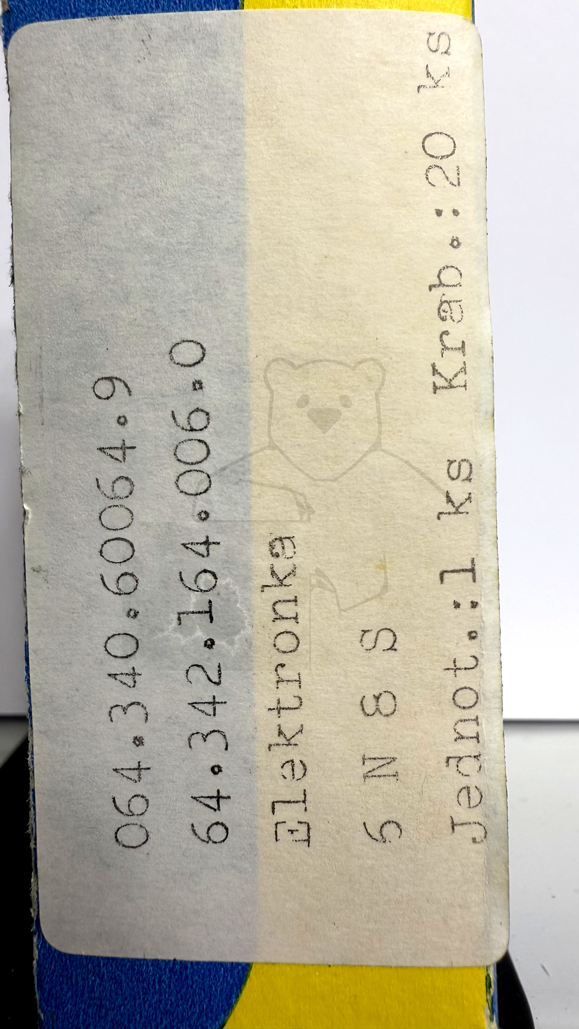 Röhre 6Н8С #8031 Verpackung Bild 4