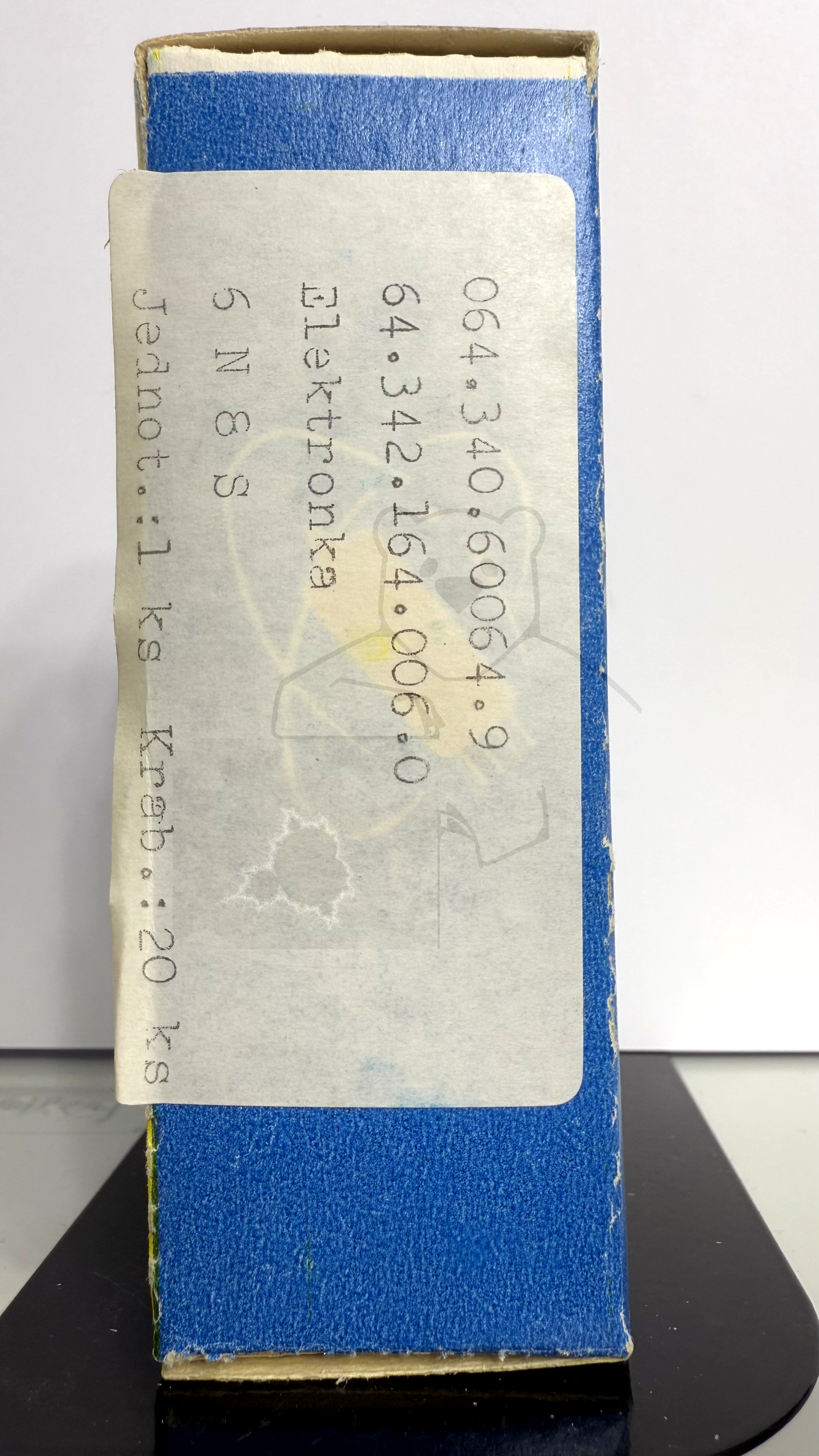 Röhre 6Н8С #8034 Verpackung Bild 3