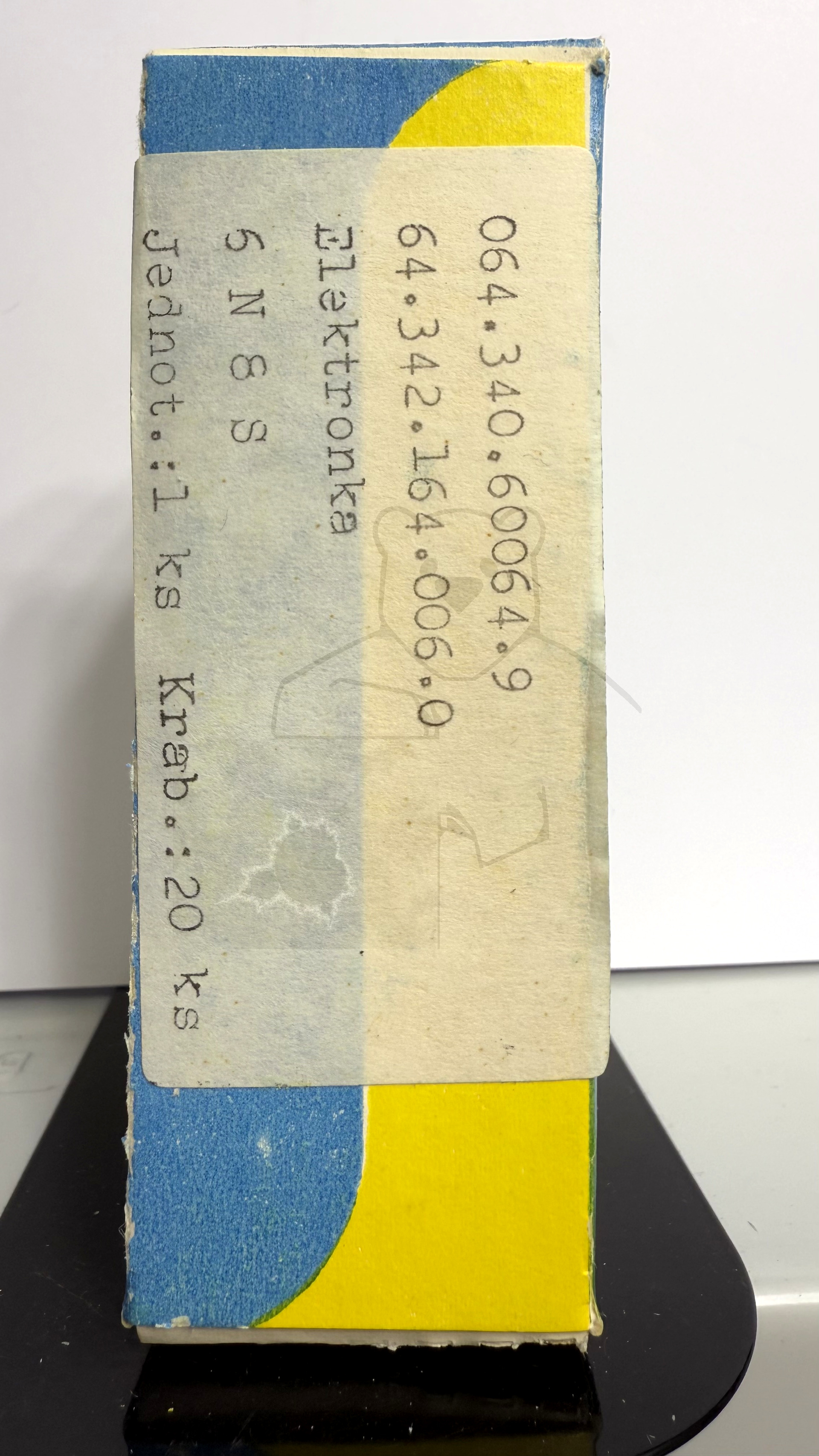 Röhre 6Н8С #8037 Verpackung Bild 3