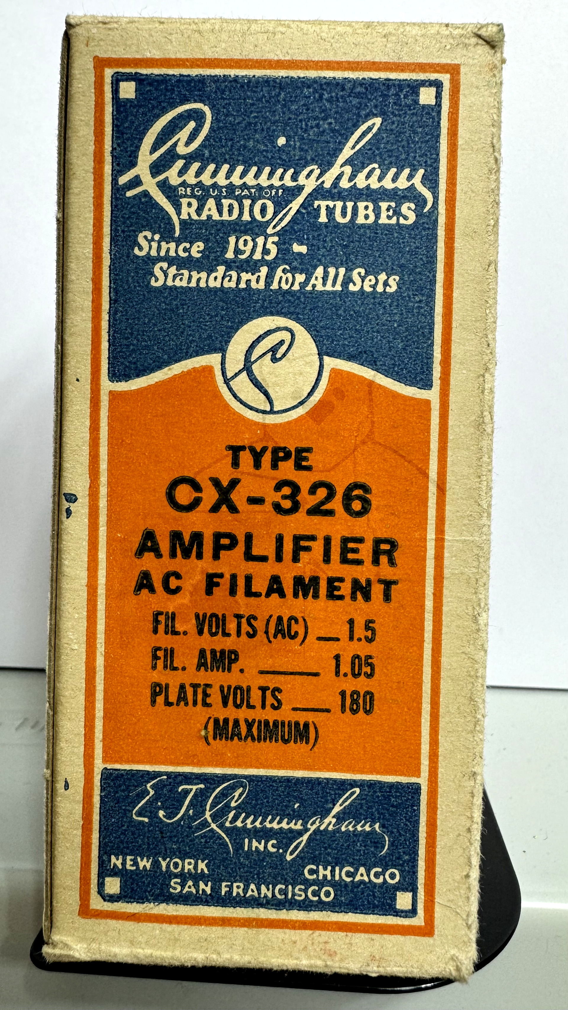 Röhre CX-326 #6466 Verpackung Bild 1