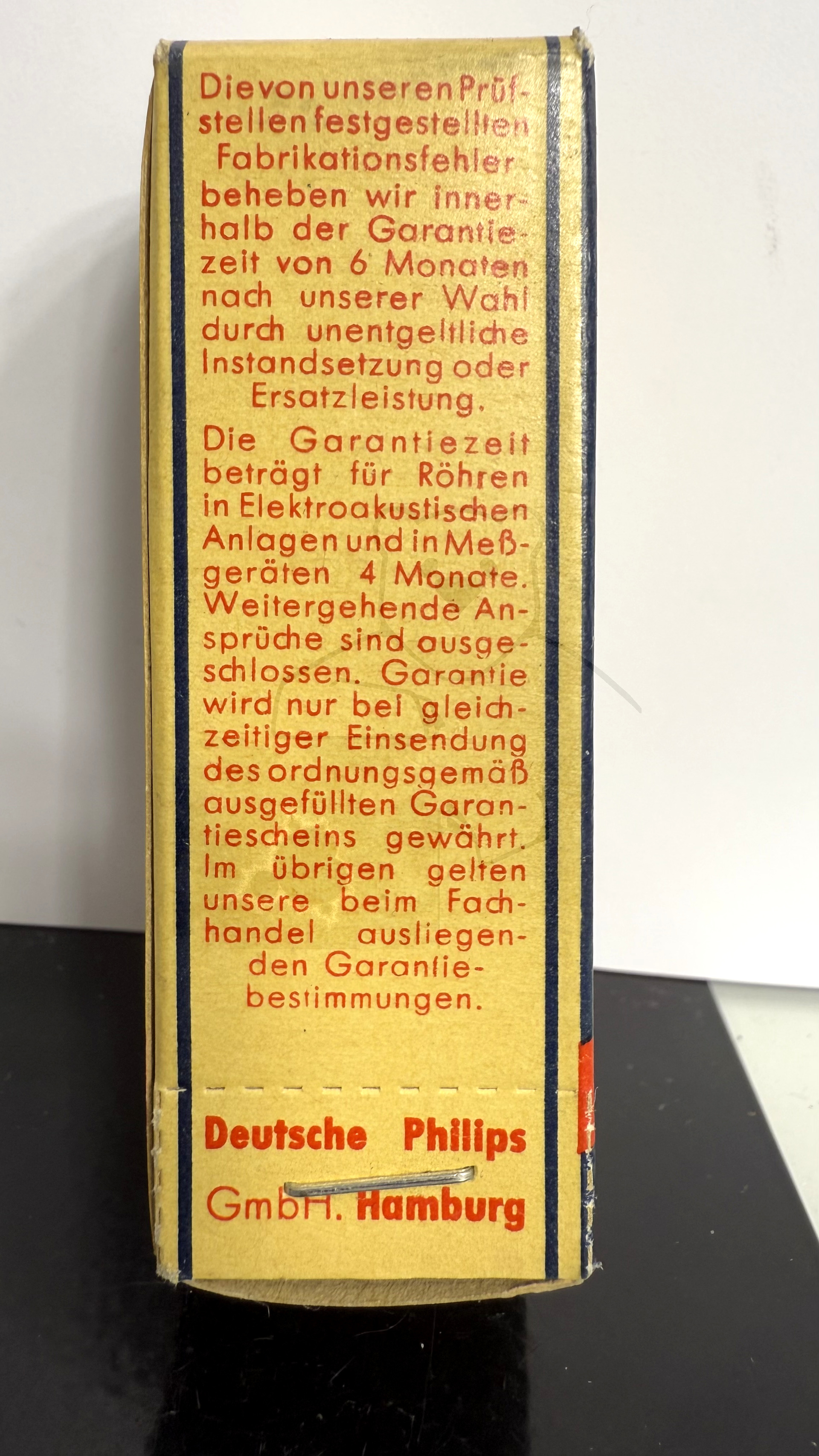 Röhre DL67 #5978 Verpackung Bild 2