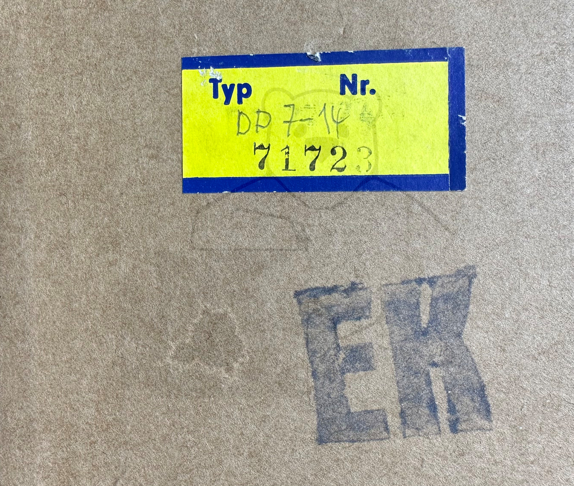 Röhre DP7-14 #8484 Verpackung Bild 6