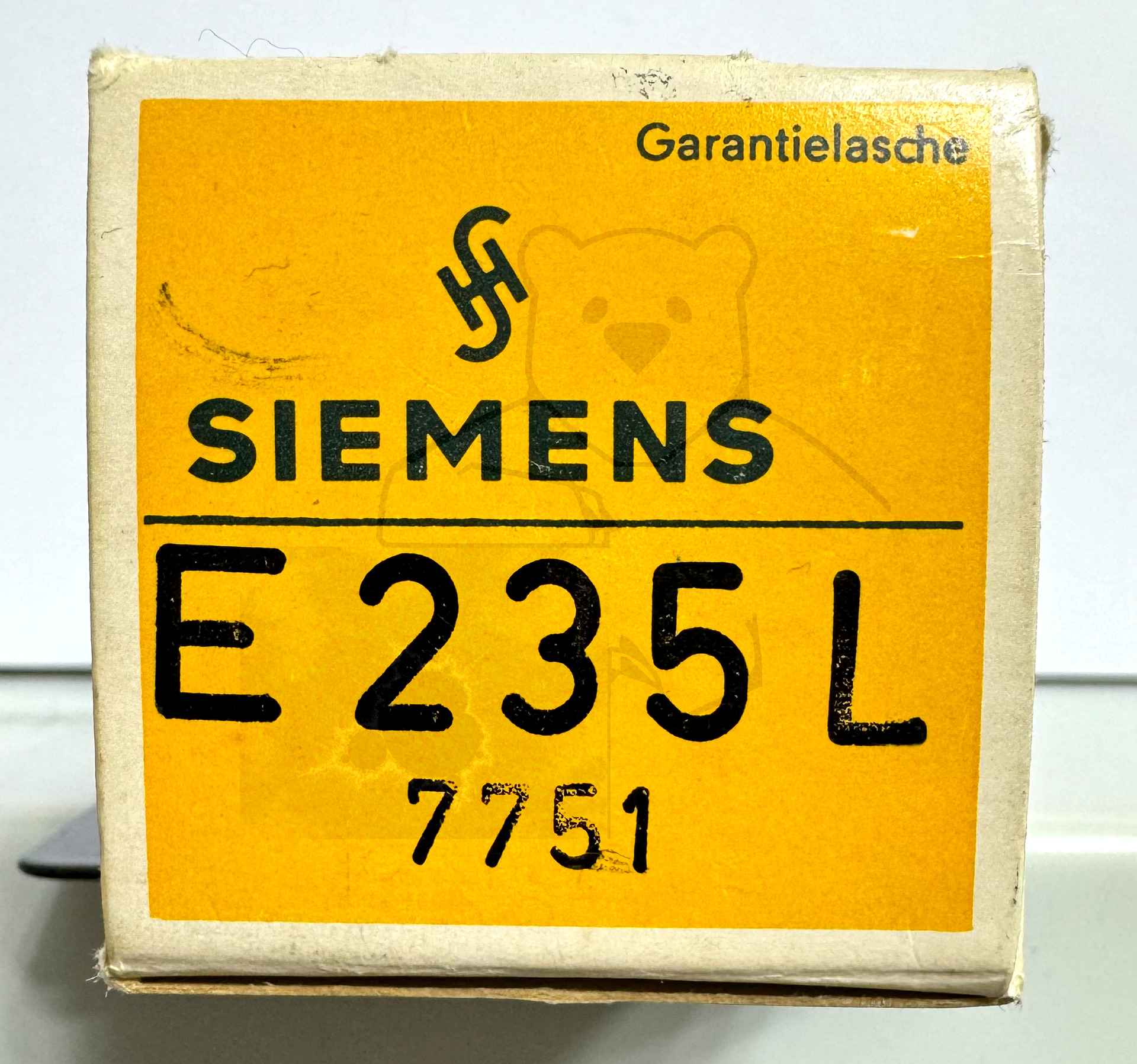 Röhre E235L #3327 Verpackung Bild 5