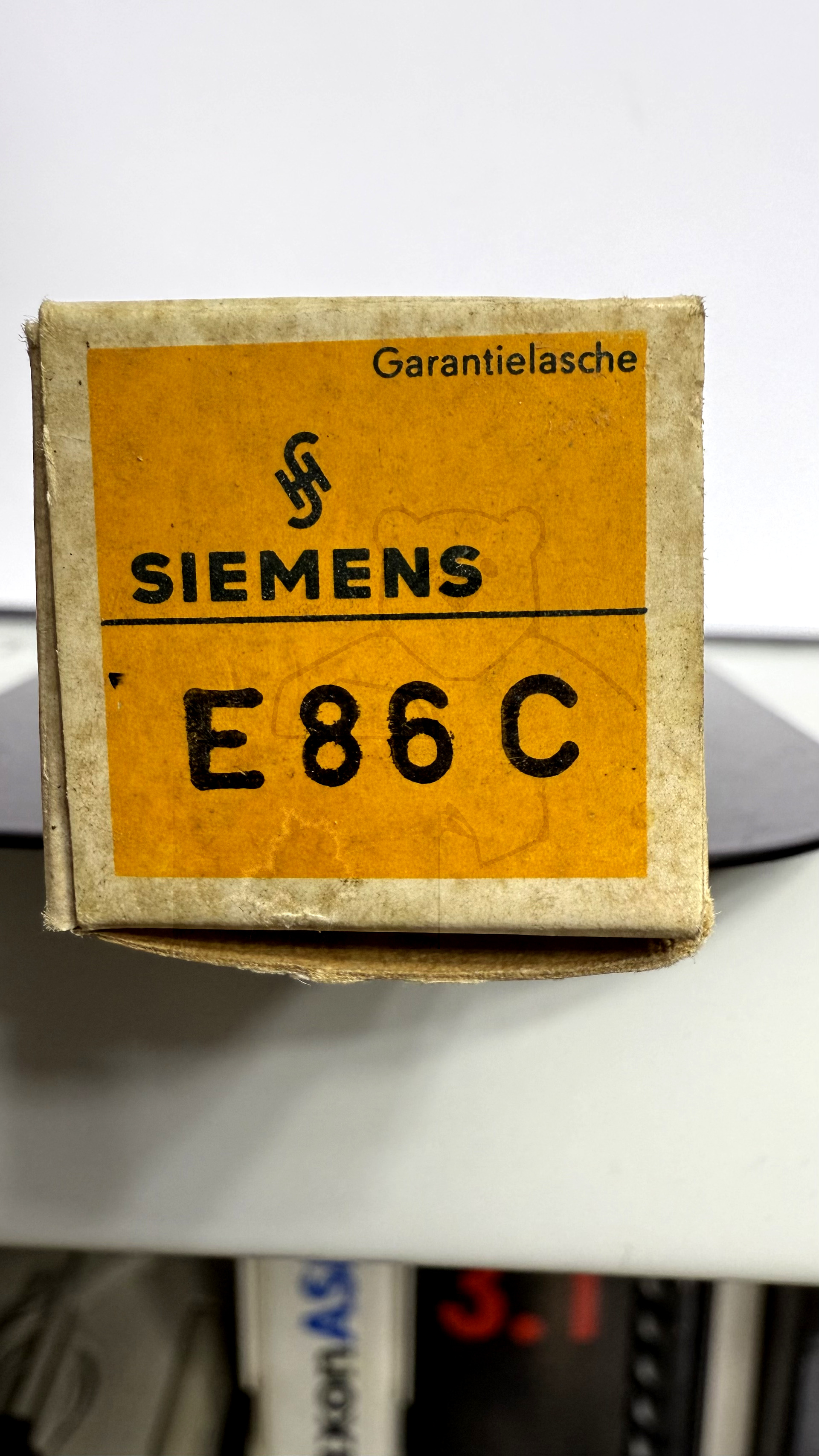 Röhre E86C #8210 Verpackung Bild 3