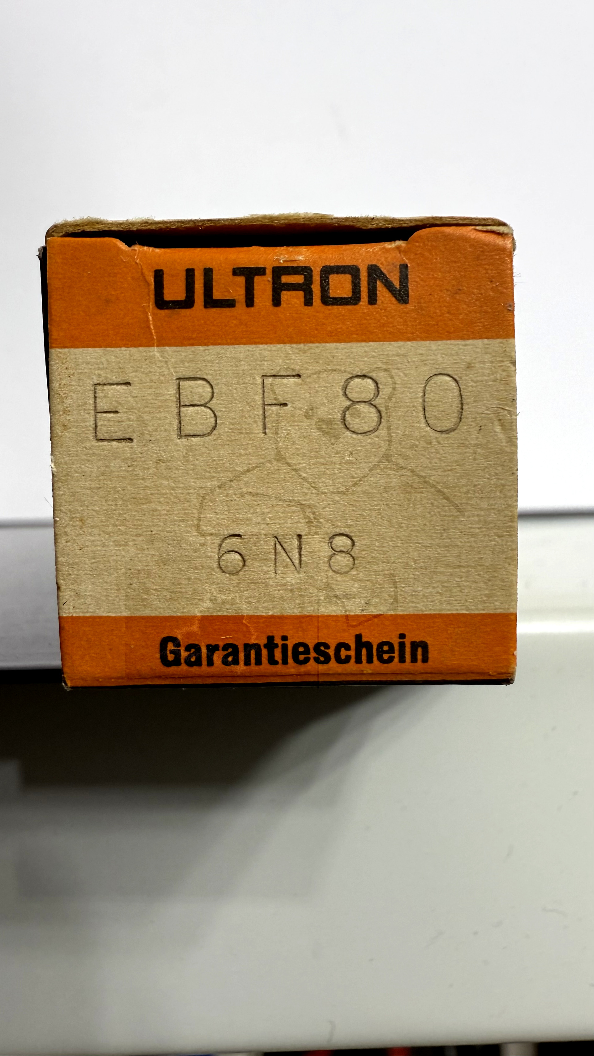 Röhre EBF80 #7092 Verpackung Bild 4