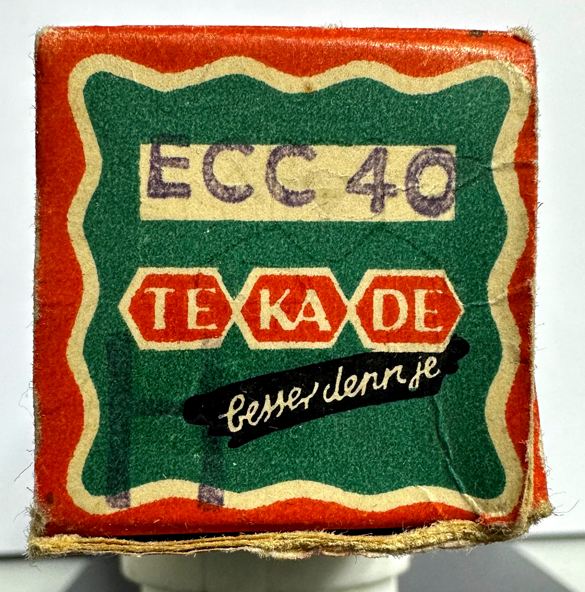Röhre ECC40 #5986 Verpackung Bild 1