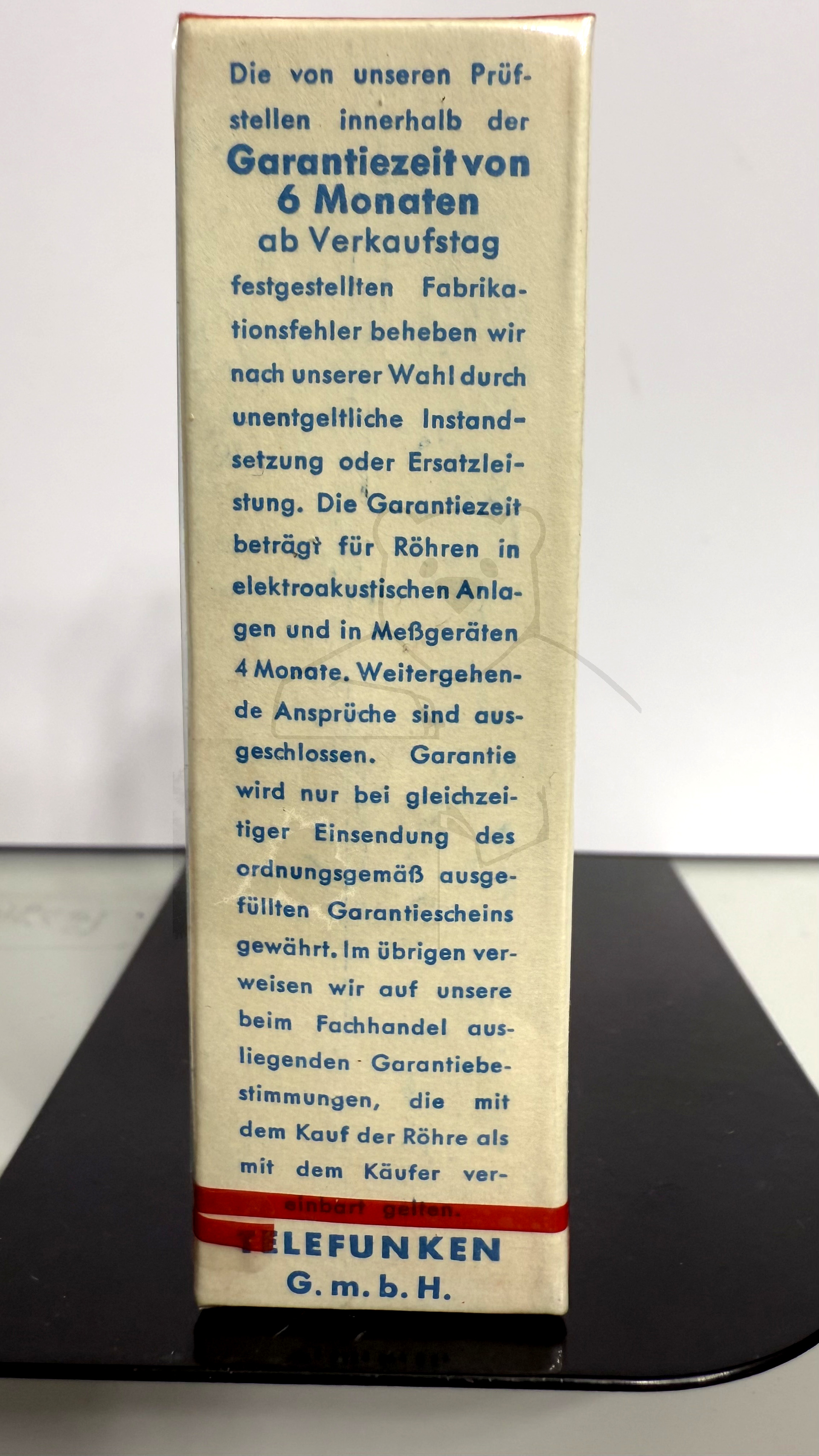 Röhre ECF80 #5944 Verpackung Bild 3
