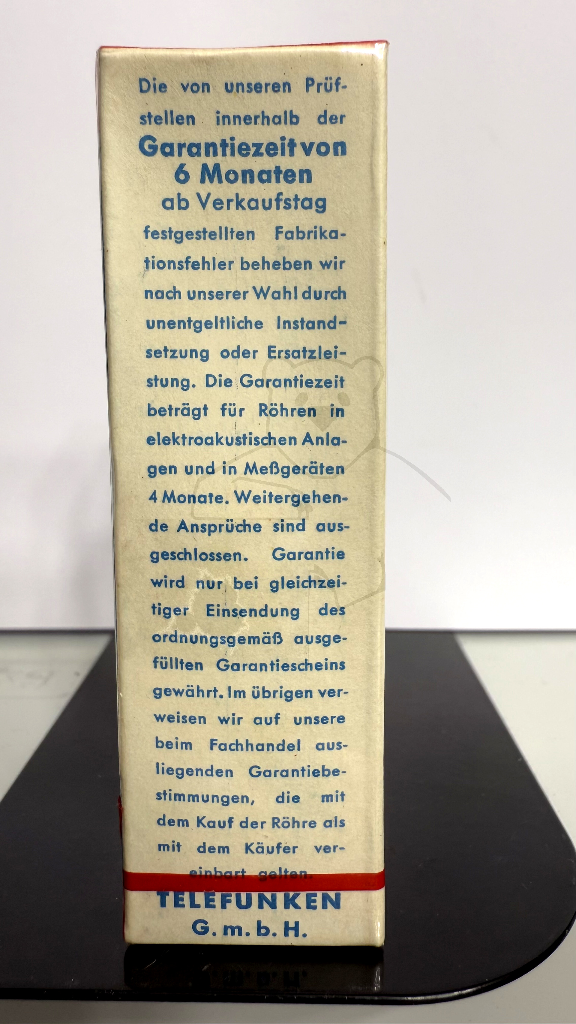 Röhre ECF80 #5947 Verpackung Bild 3