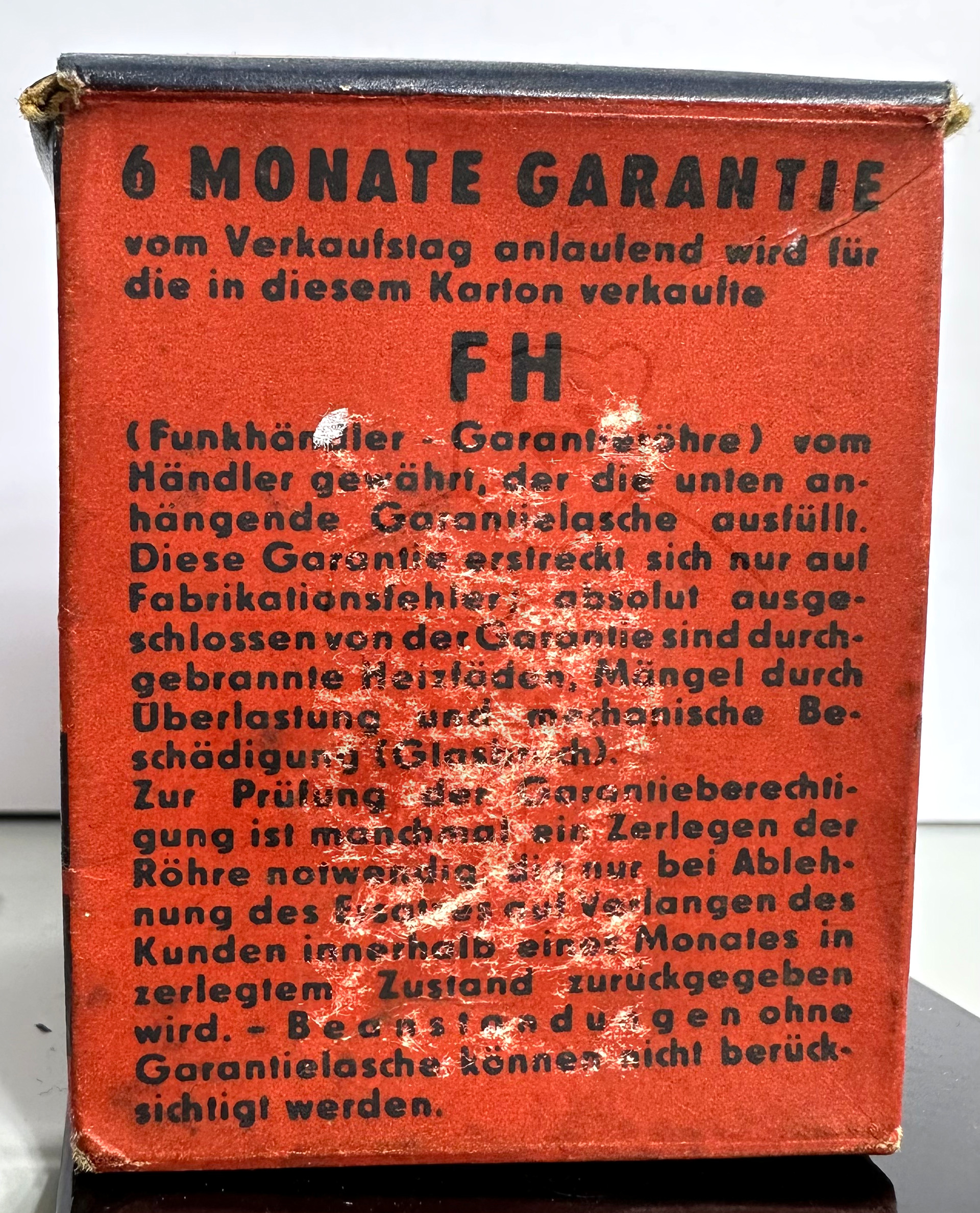 Röhre EF111 #8072 Verpackung Bild 3