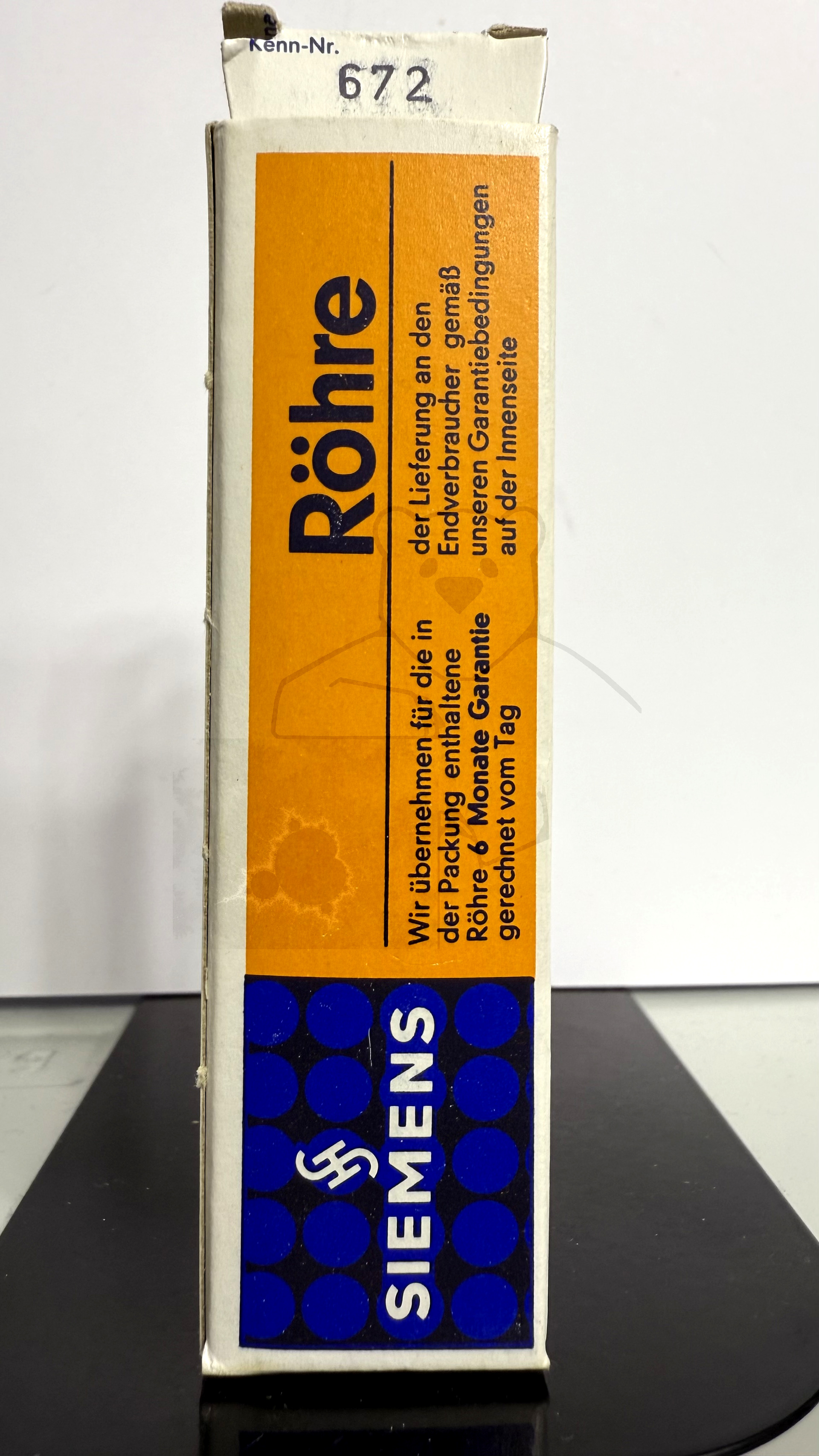 Röhre EF86 #3111 Verpackung Bild 1