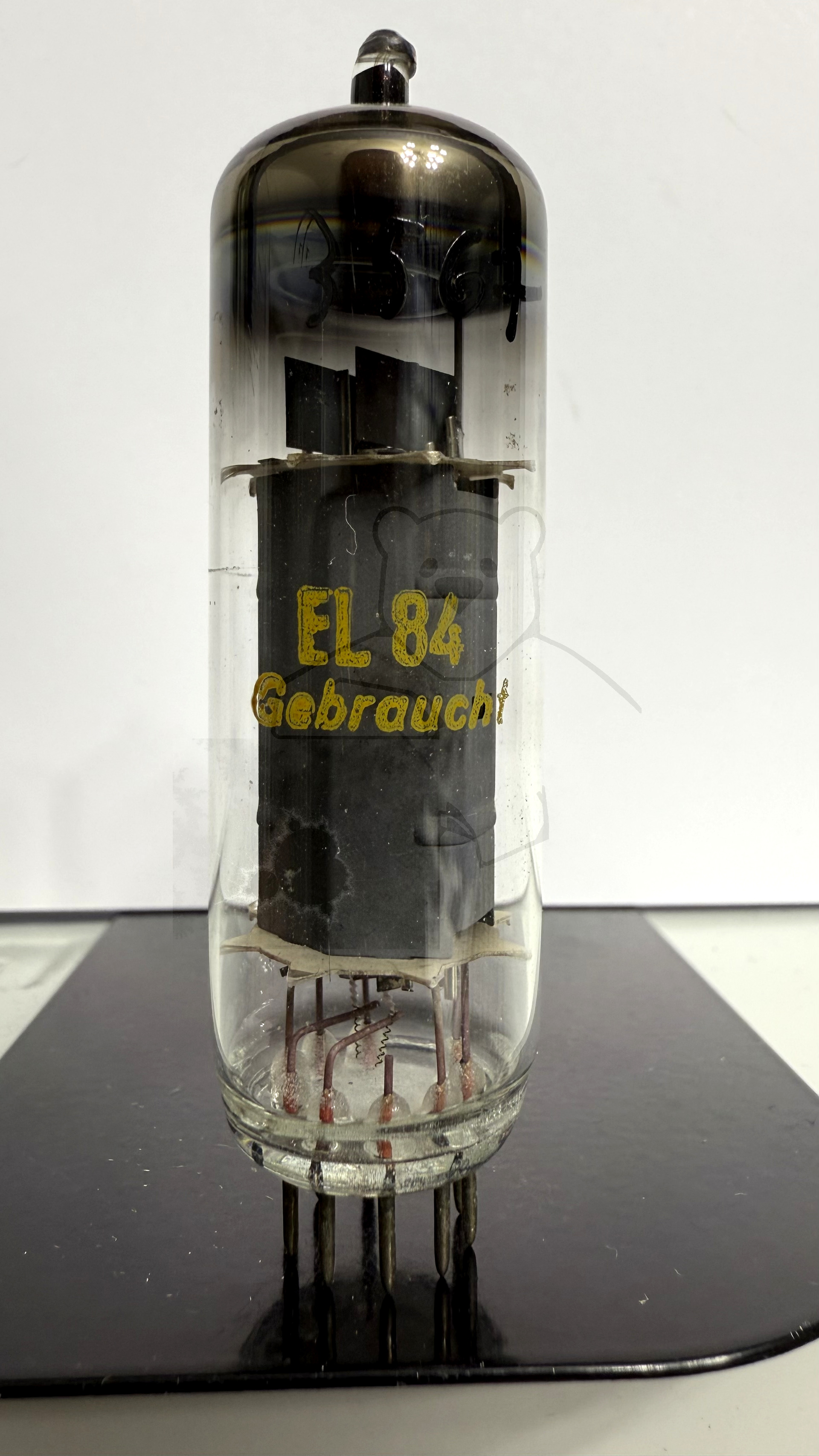 Röhre EL84 #3567 Bild 1 - ZusÀtzlicher Aufdruck 'Gebraucht'